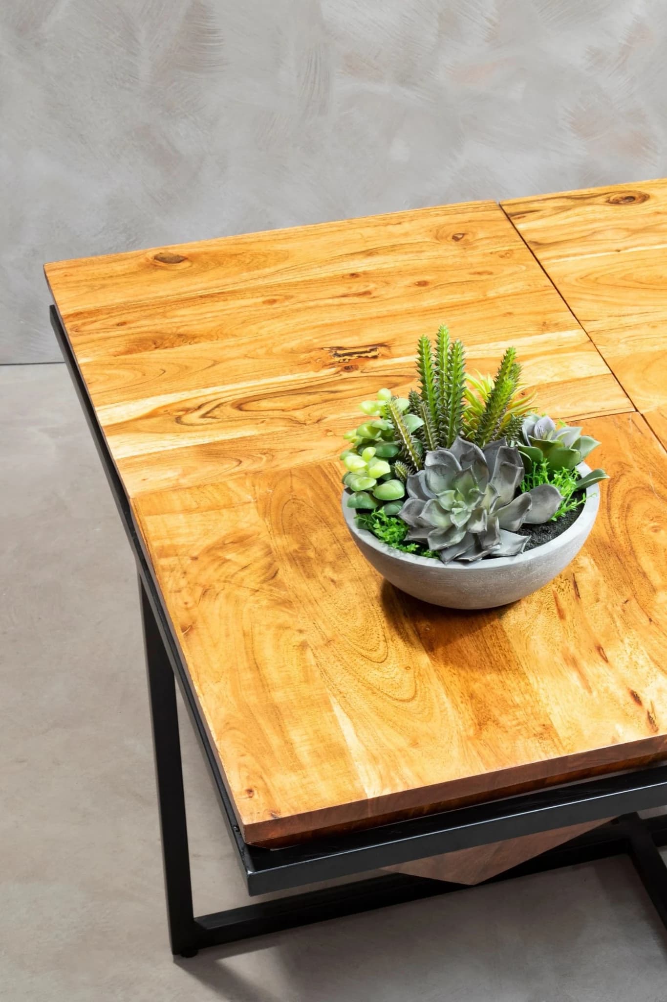 Shimla Acacia Pyramid Coffee Table - Tables, photo 2 of 6