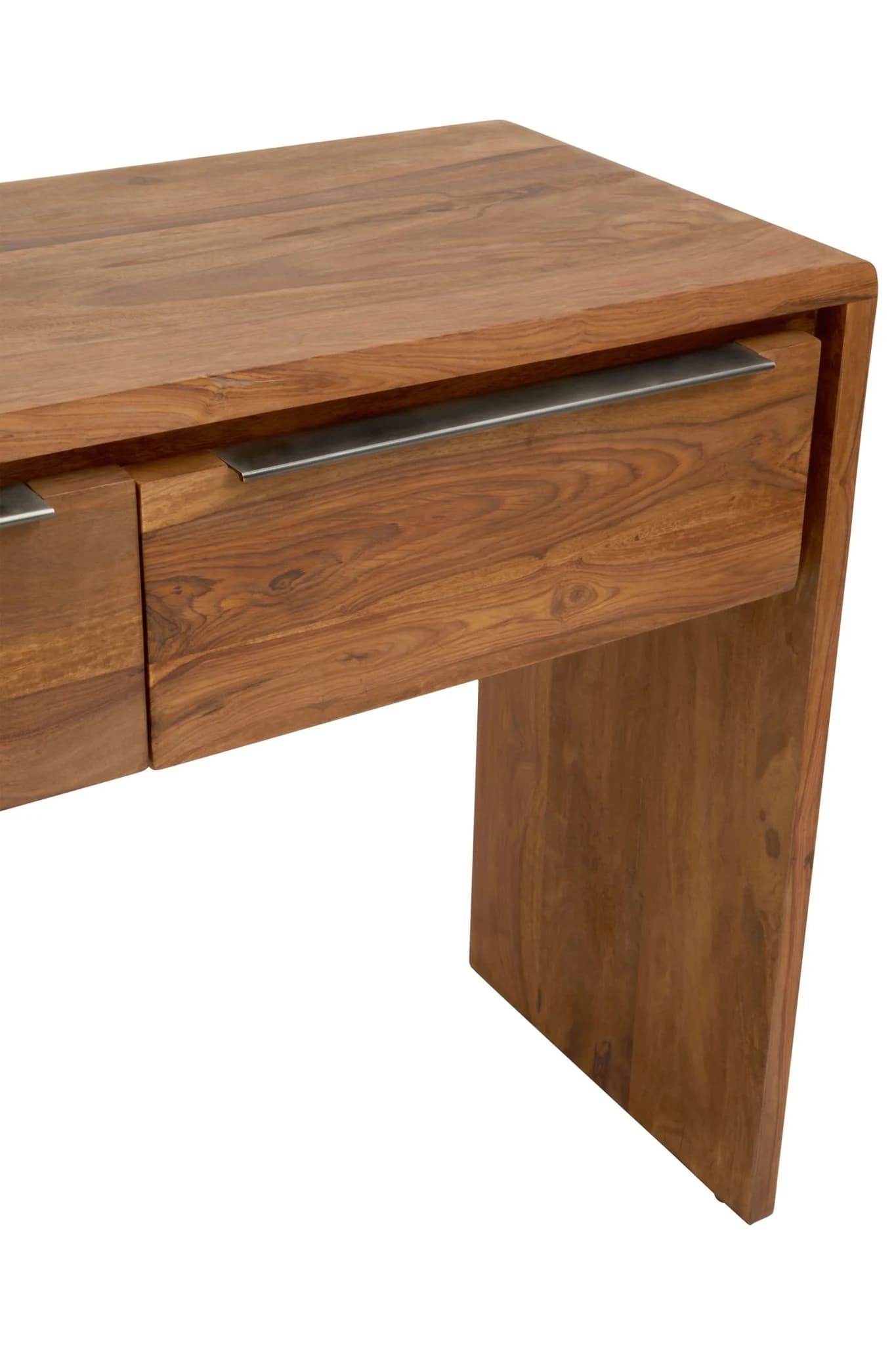 Surati Sheesham And Acacia Console Table with Drawers - Tables, photo 8 of 8