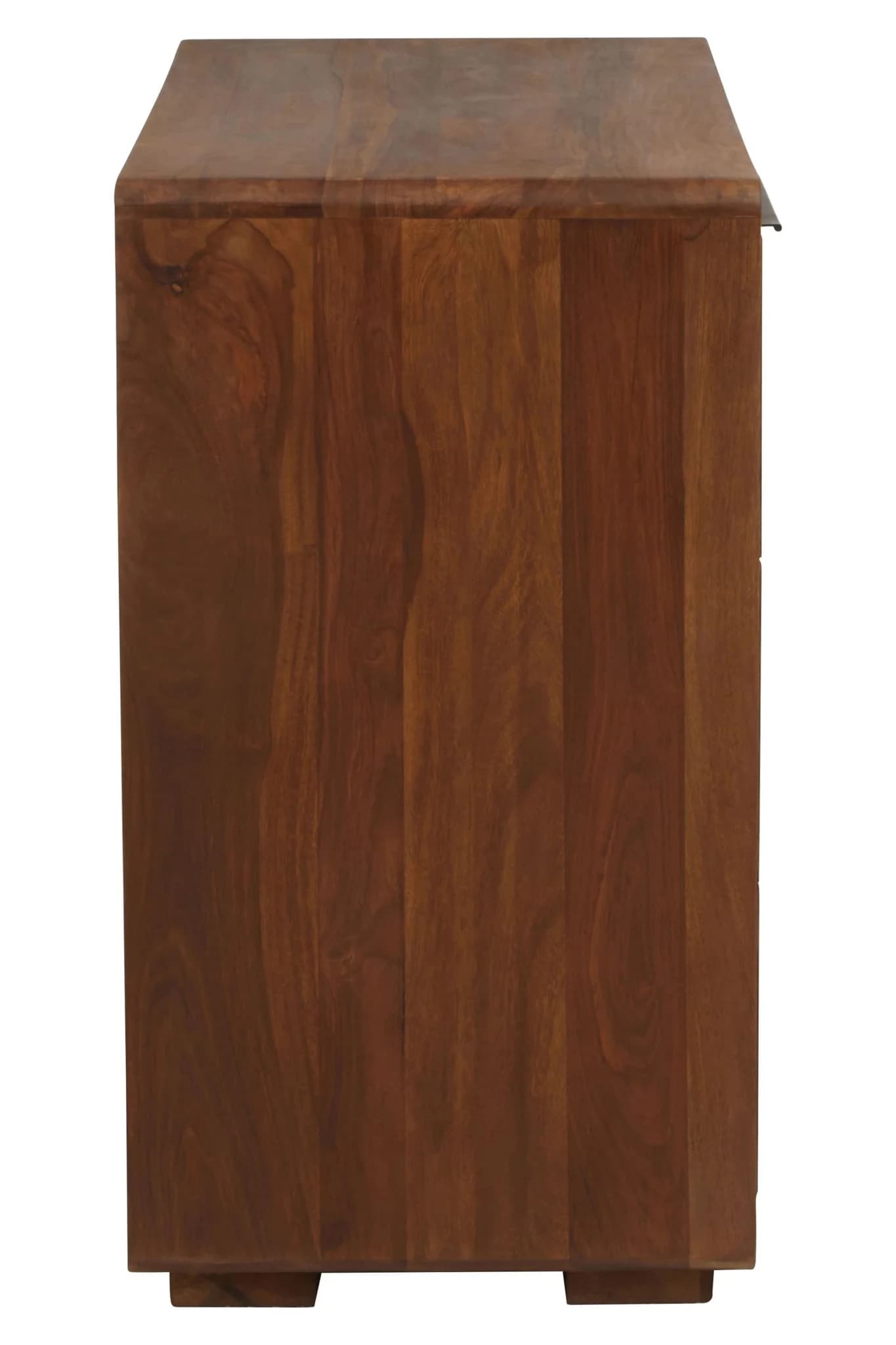 Surati Two Door Sheesham And Acacia Wood Sideboard - Bookcases & shelving, photo 3 of 8