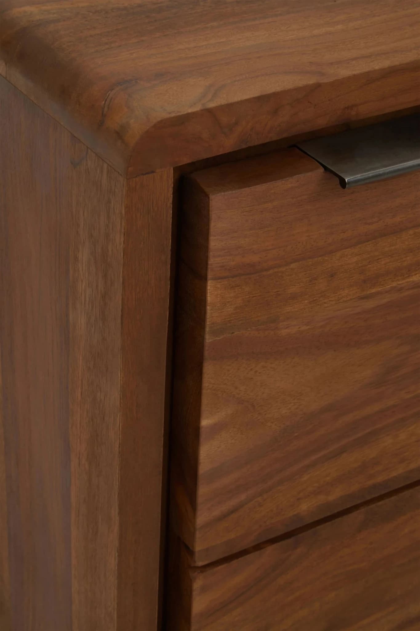 Surati Two Door Sheesham And Acacia Wood Sideboard - Bookcases & shelving, photo 6 of 8