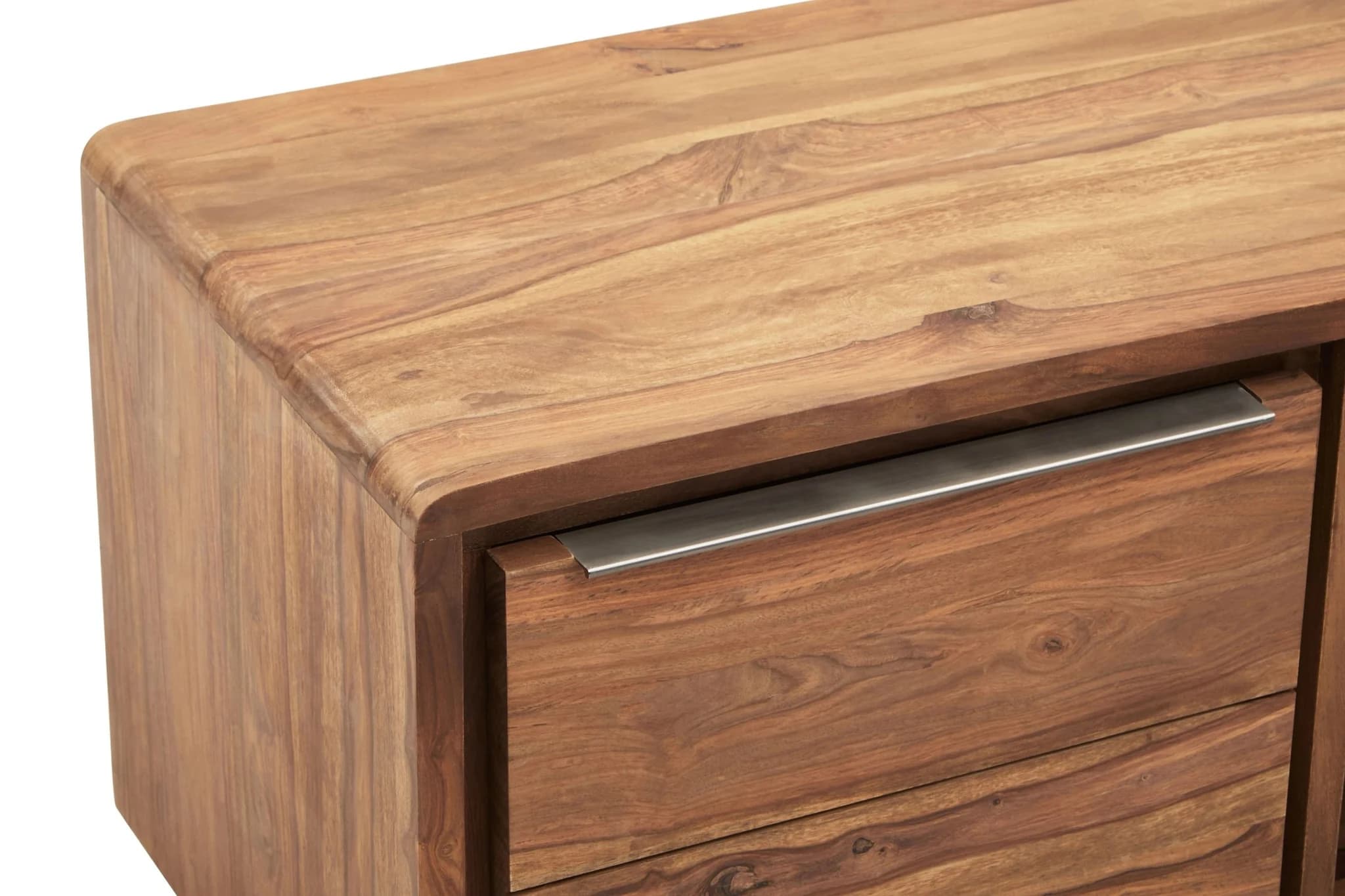 Surati Sheesham And Acacia Wood Media Unit - Bookcases & shelving, photo 8 of 8