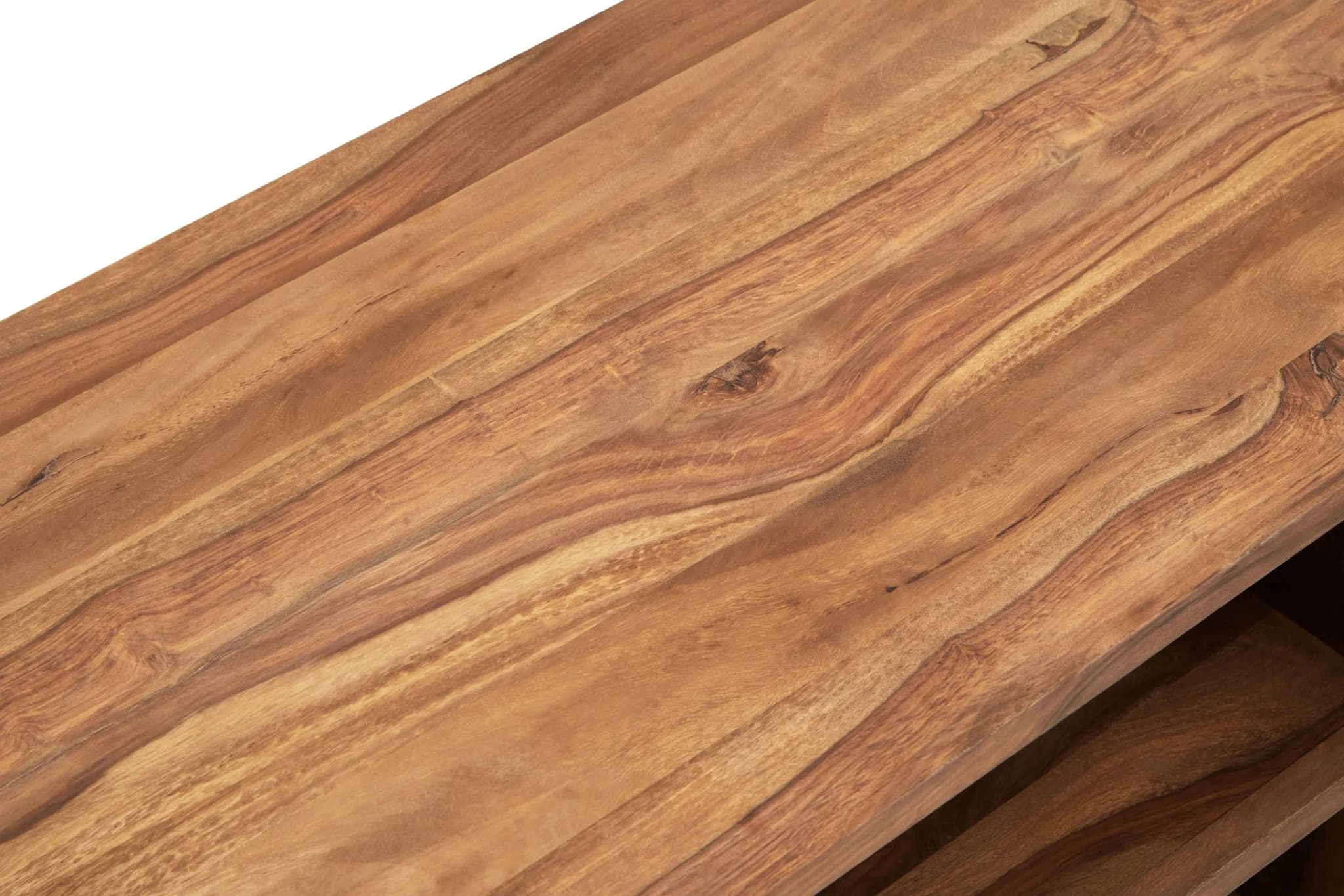 Surati Sheesham And Acacia Wood Media Unit - Bookcases & shelving, photo 6 of 8