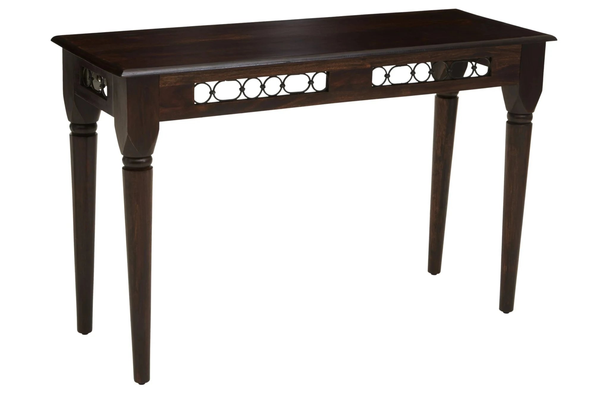 Srina Dark Sheesham Wood Console Table - Tables, photo 6 of 8