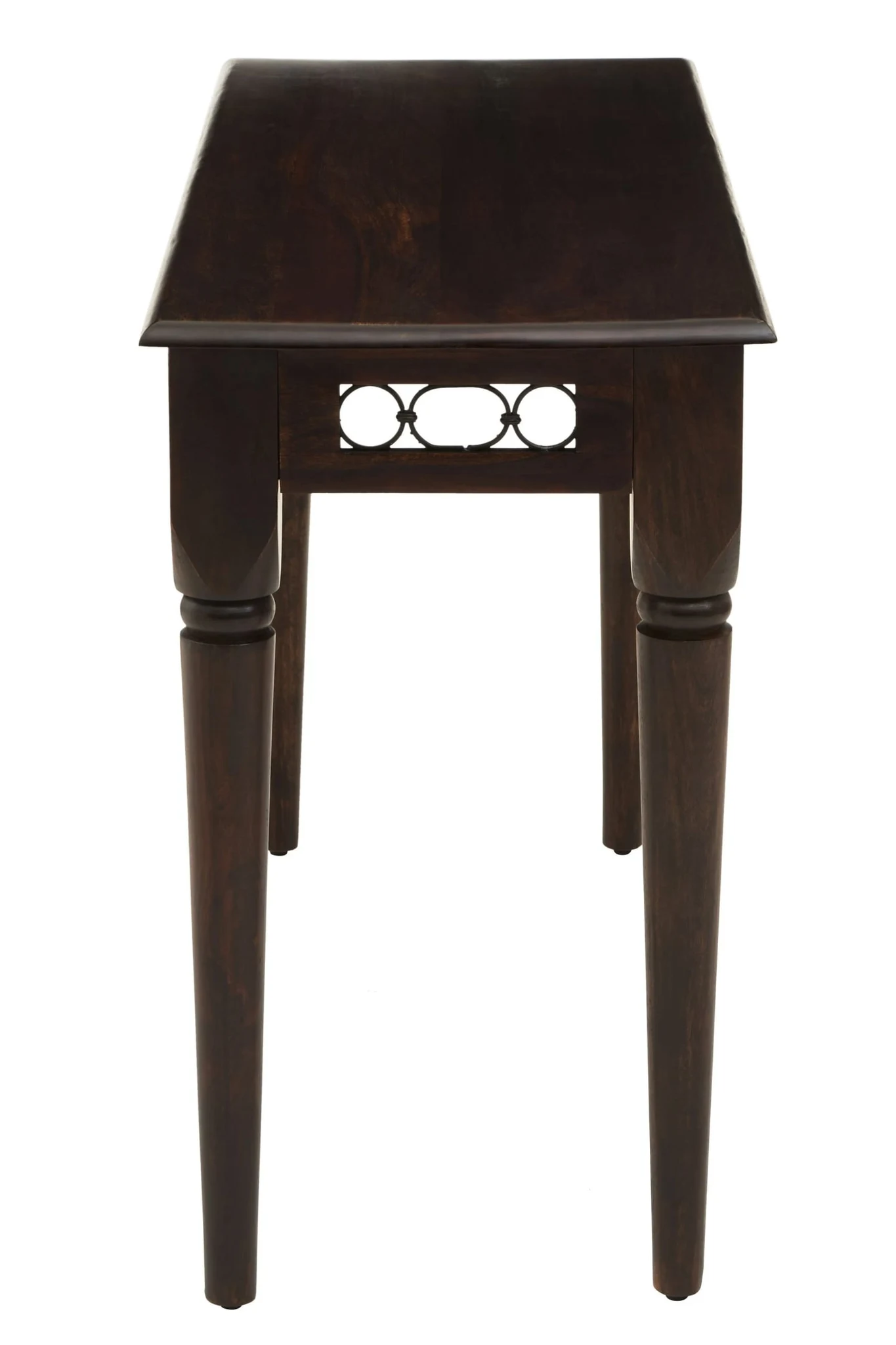 Srina Dark Sheesham Wood Console Table - Tables, photo 5 of 8