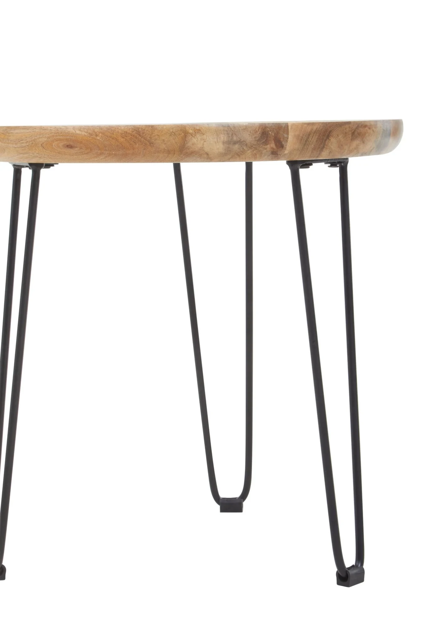 Boho Natural Mango Wood Small Side Table - Tables, photo 6 of 6