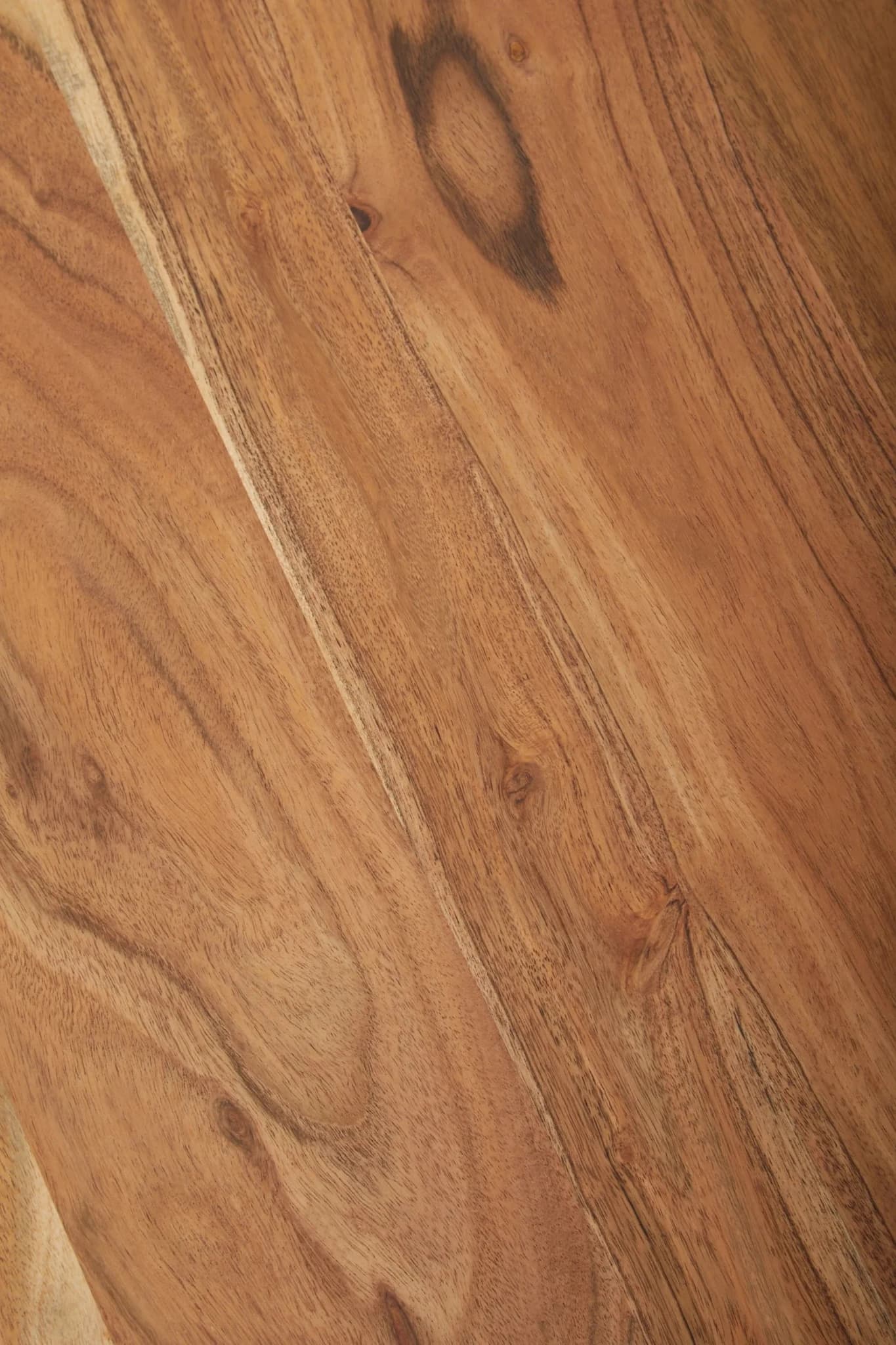 Boho Acacia Wood Round Coffee Table - Tables, photo 5 of 6
