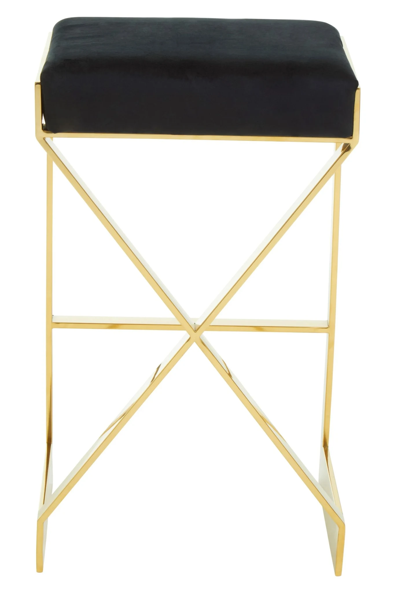 Azalea Black And Gold Finish Bar Stool - Seating, photo 2 of 8