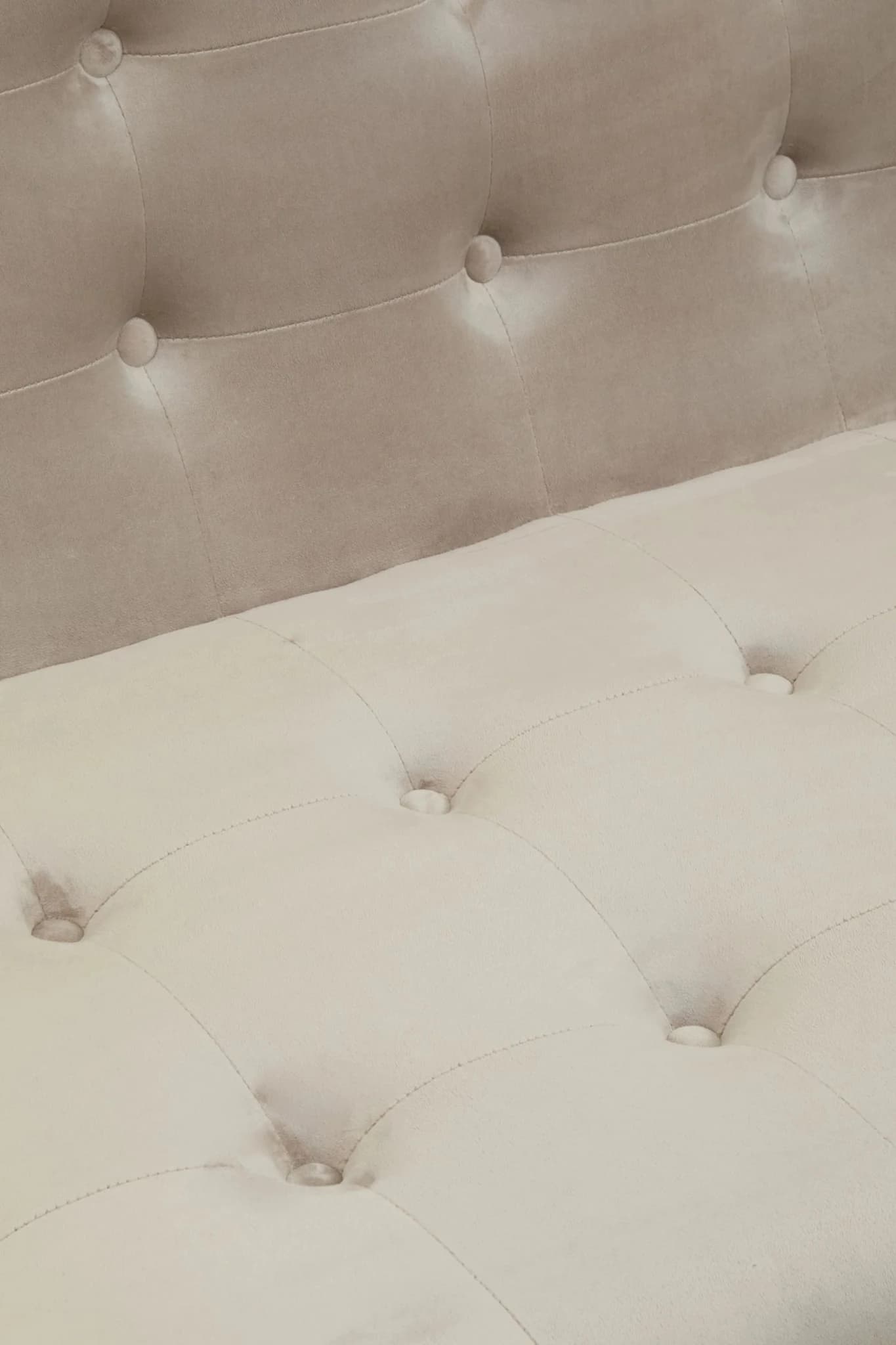 Azalea Two Seat Mink Velvet Sofa - Seating, photo 5 of 7