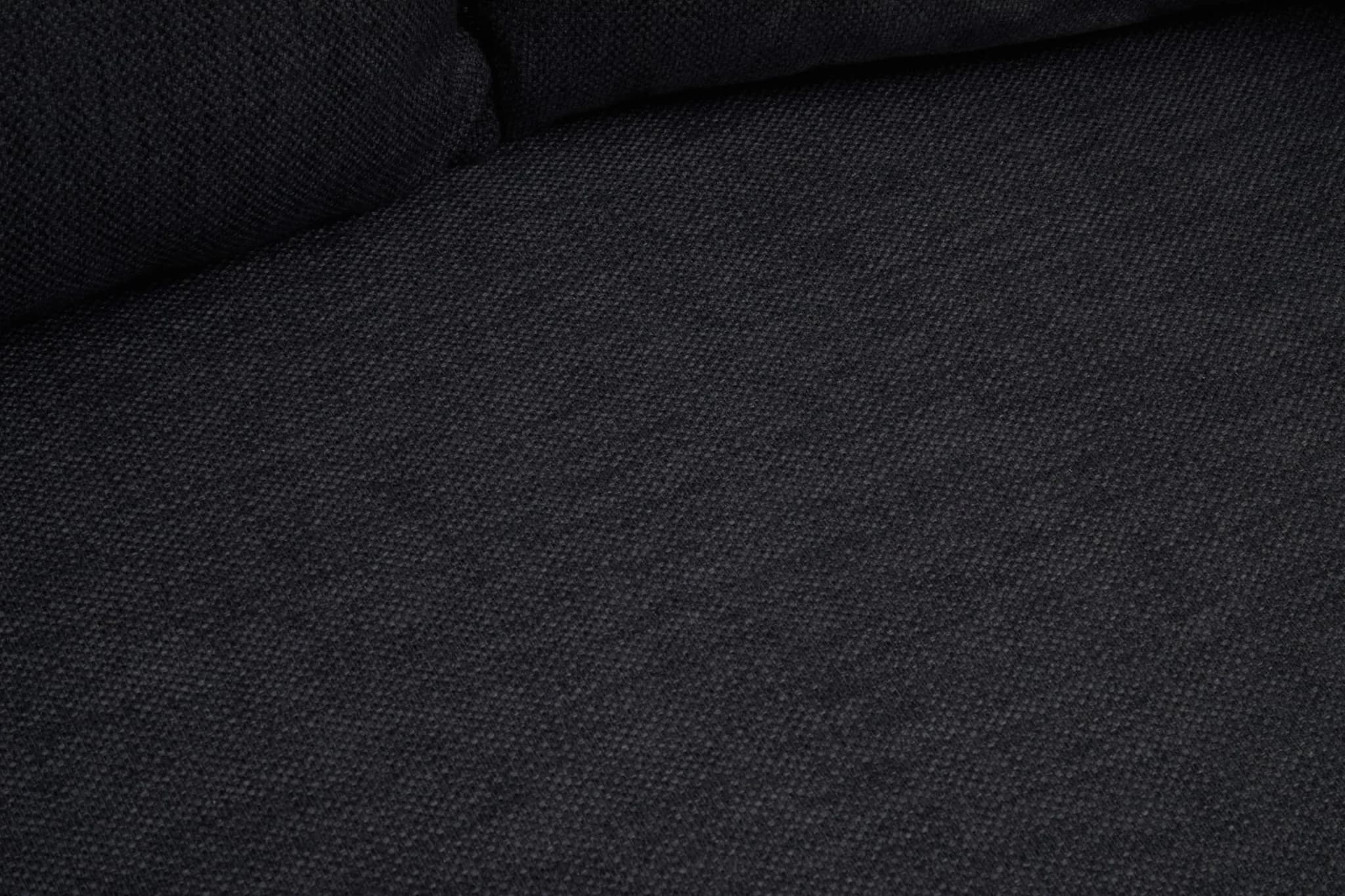 Azalea Black Fabric and Gold Frame 2 Seat Sofa - Seating, photo 7 of 8