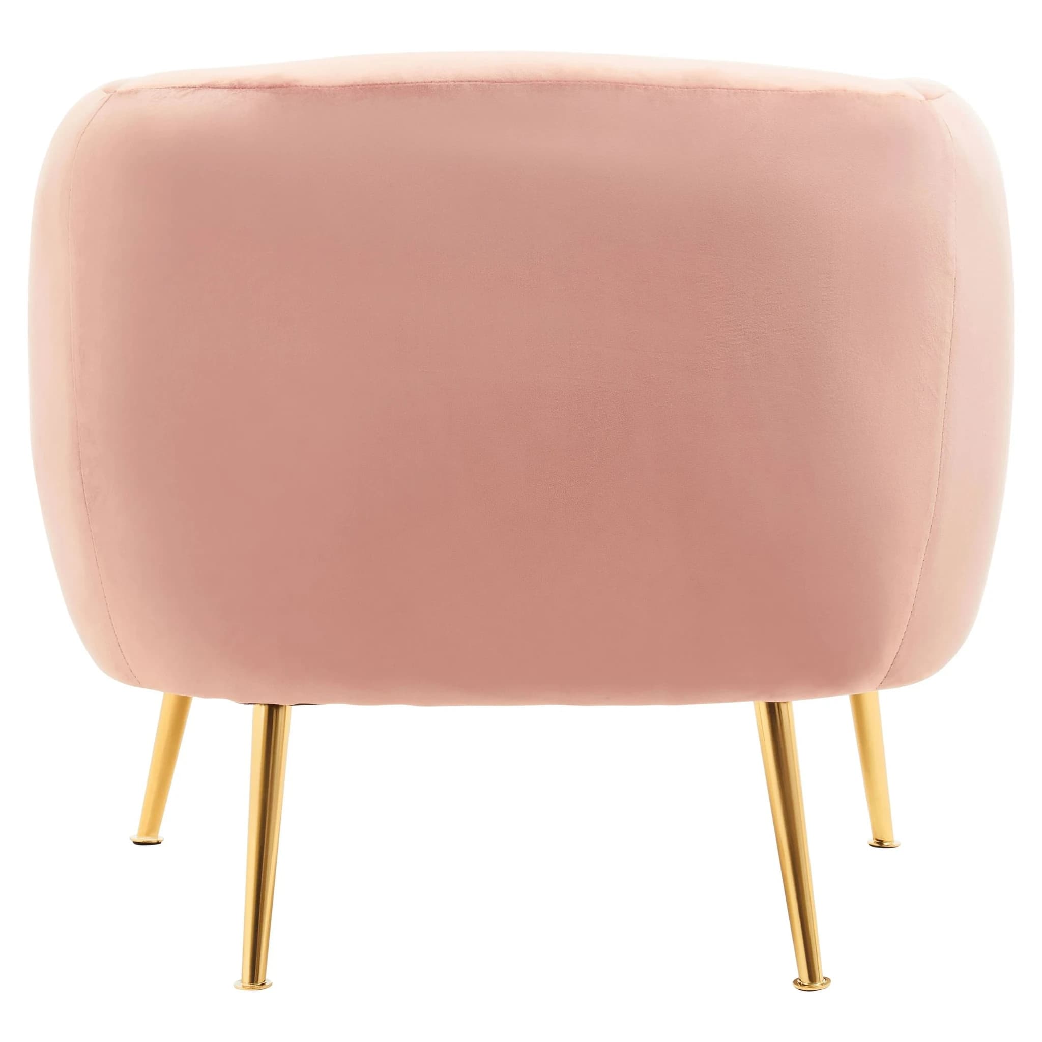 Yasmeen Pink Velvet Armchair - Seating, photo 3 of 8