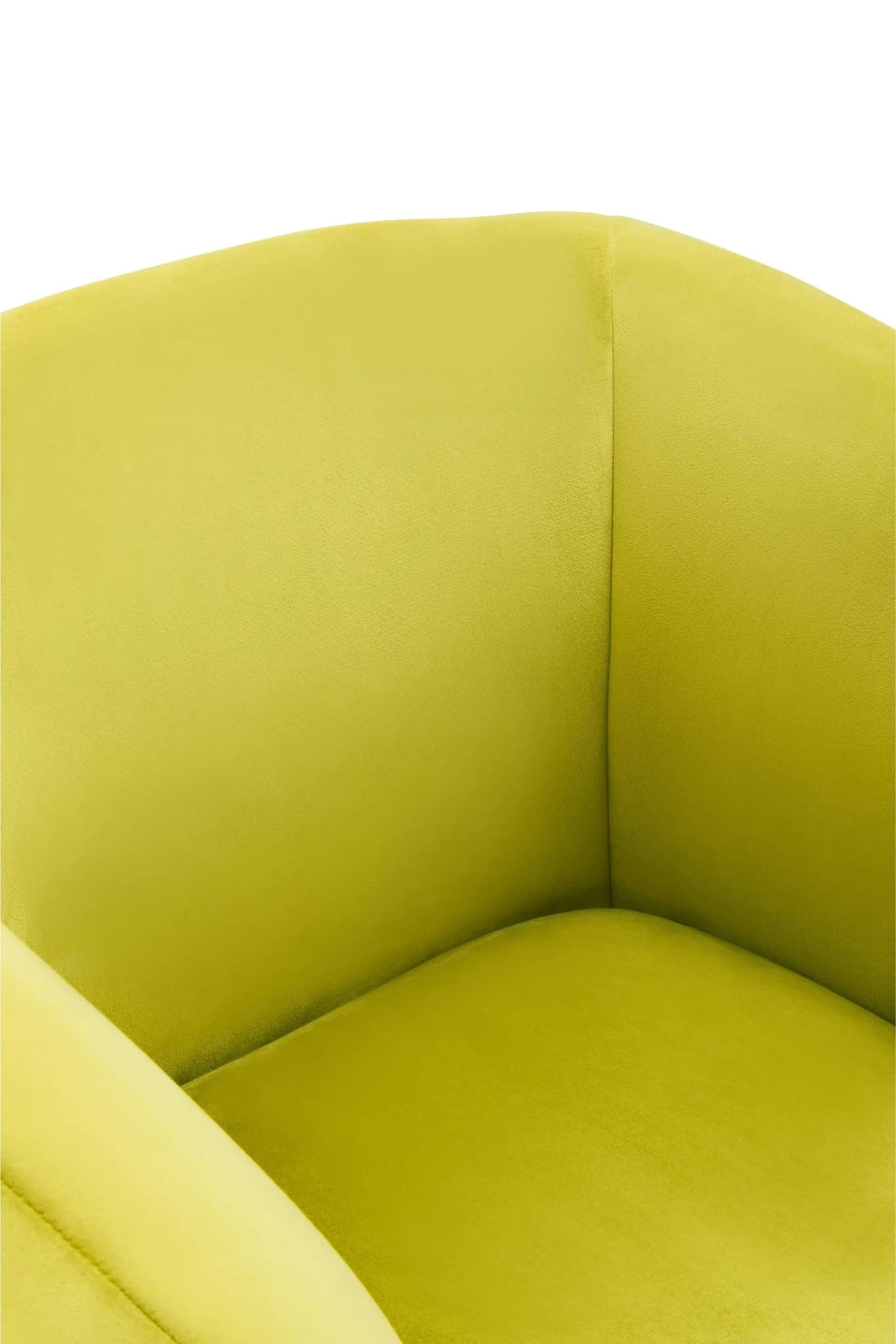 Yasmeen Olive Velvet Armchair - Seating, photo 6 of 8