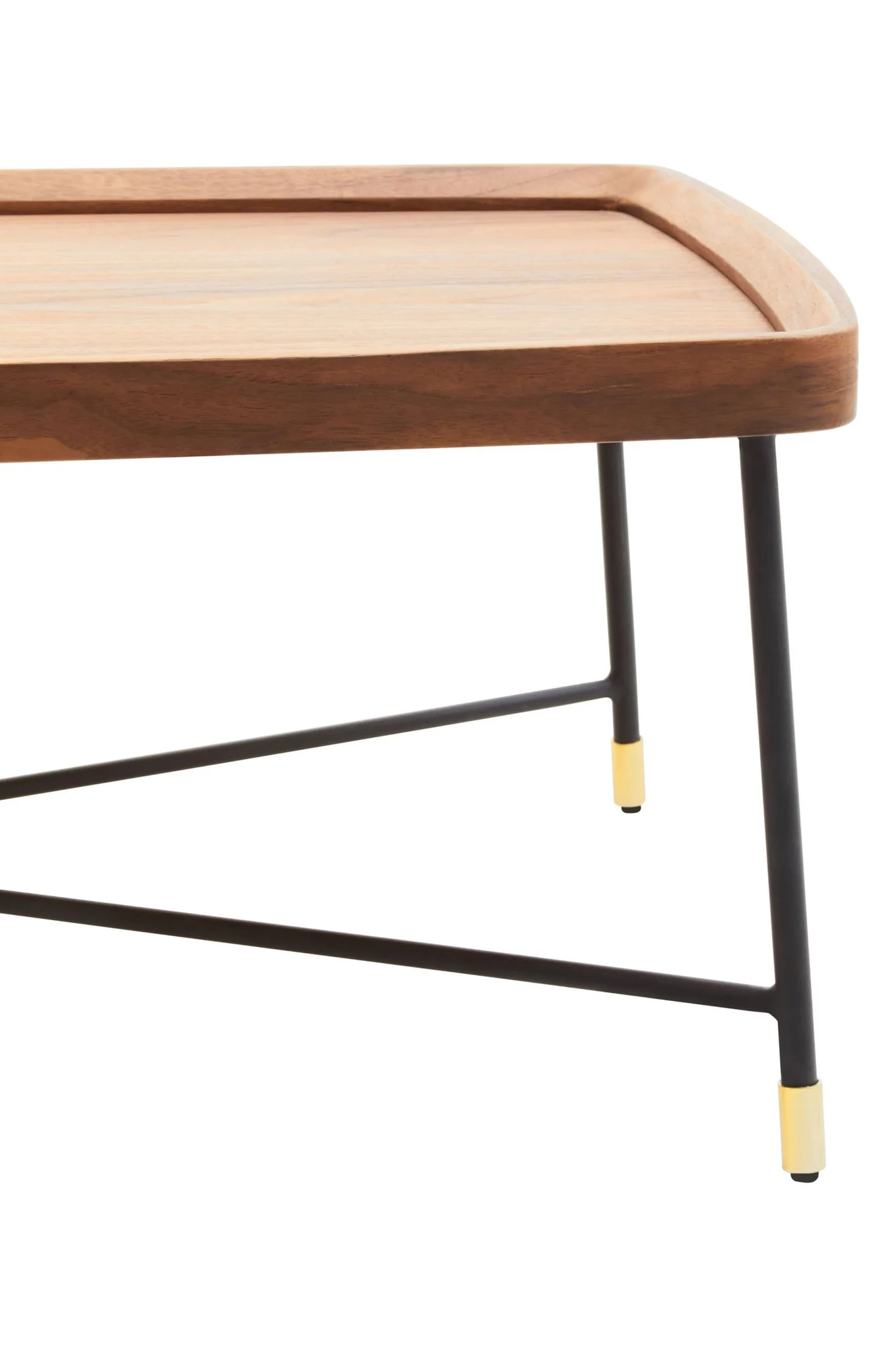 Doha Walnut Veneer Rectangular Coffee Table - Tables, photo 7 of 7