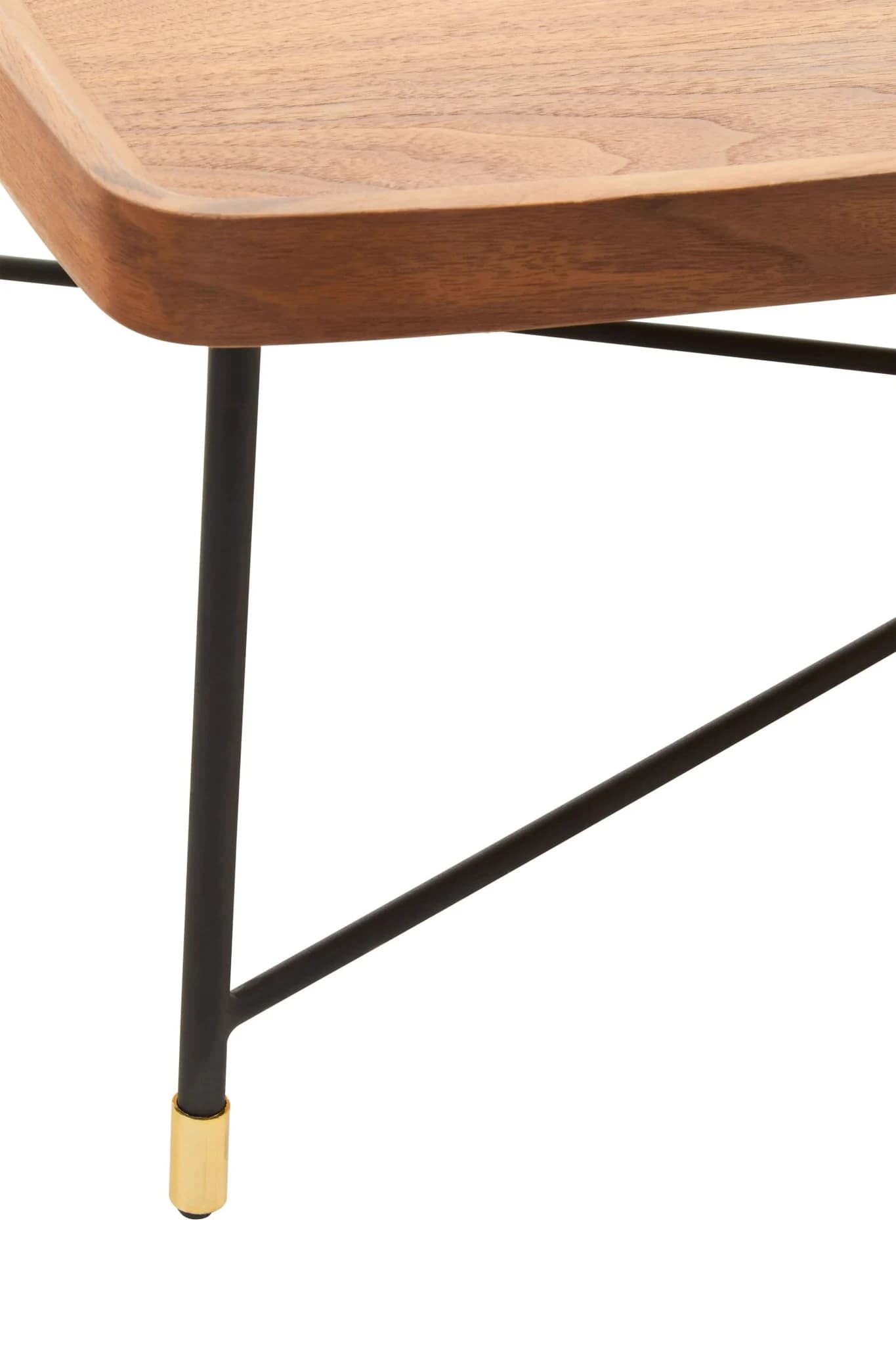 Doha Walnut Veneer Rectangular Coffee Table - Tables, photo 5 of 7