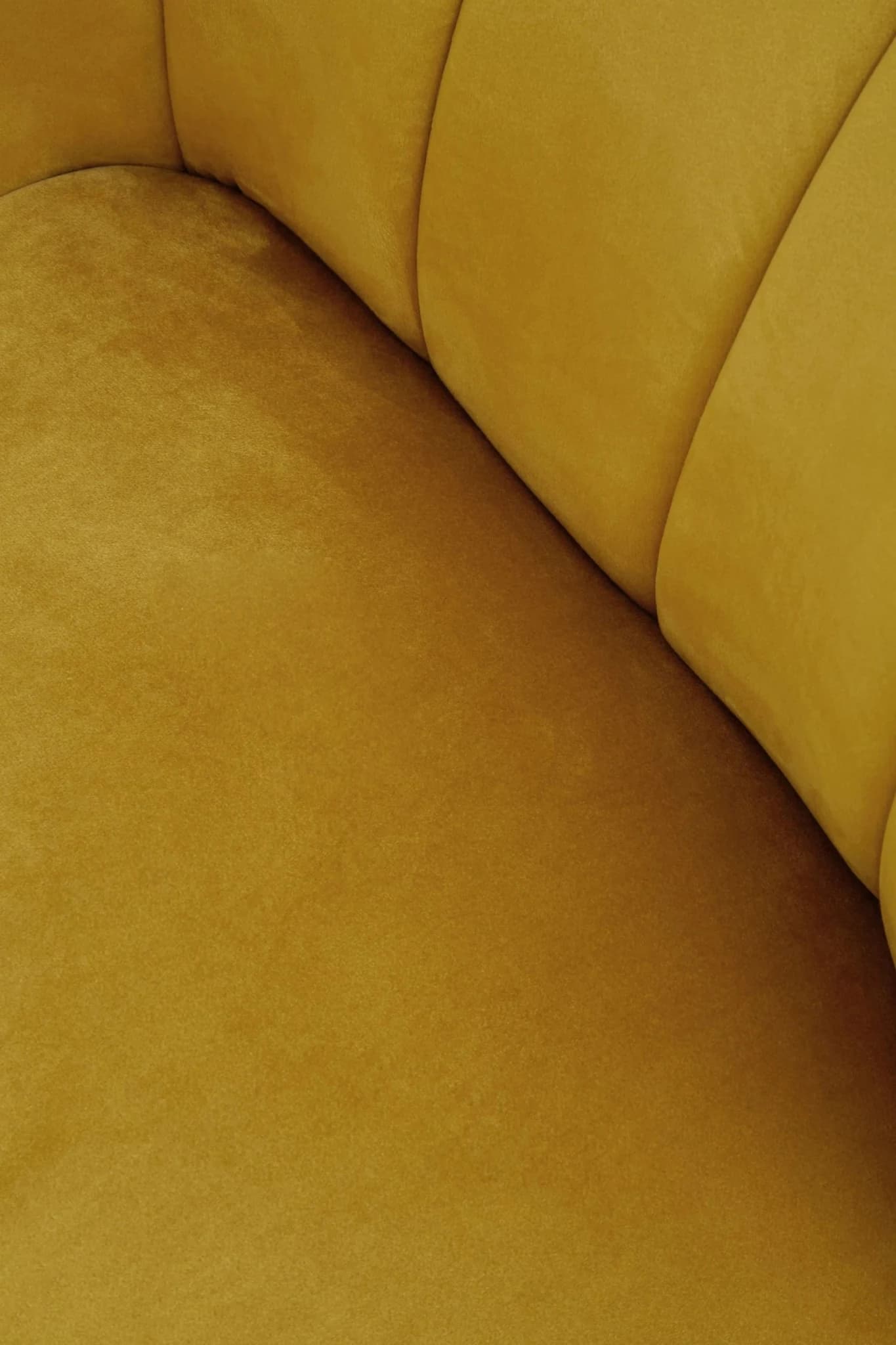 Yvette Mustard Velvet Right Hand Chaise Longue - Seating, photo 5 of 8