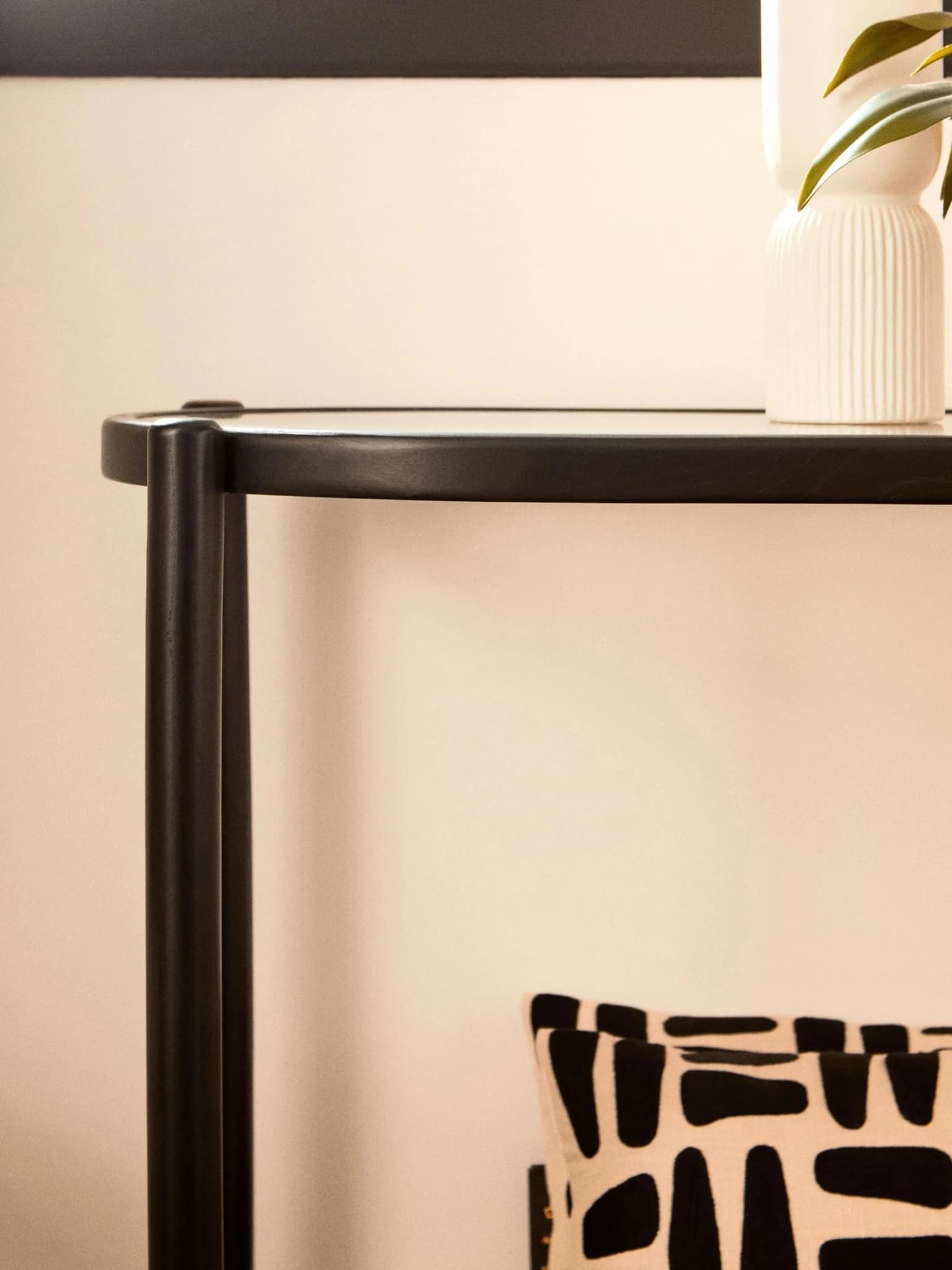 Cebu Rattan and Glass 2 Tier Console Table - Tables, photo 8 of 8