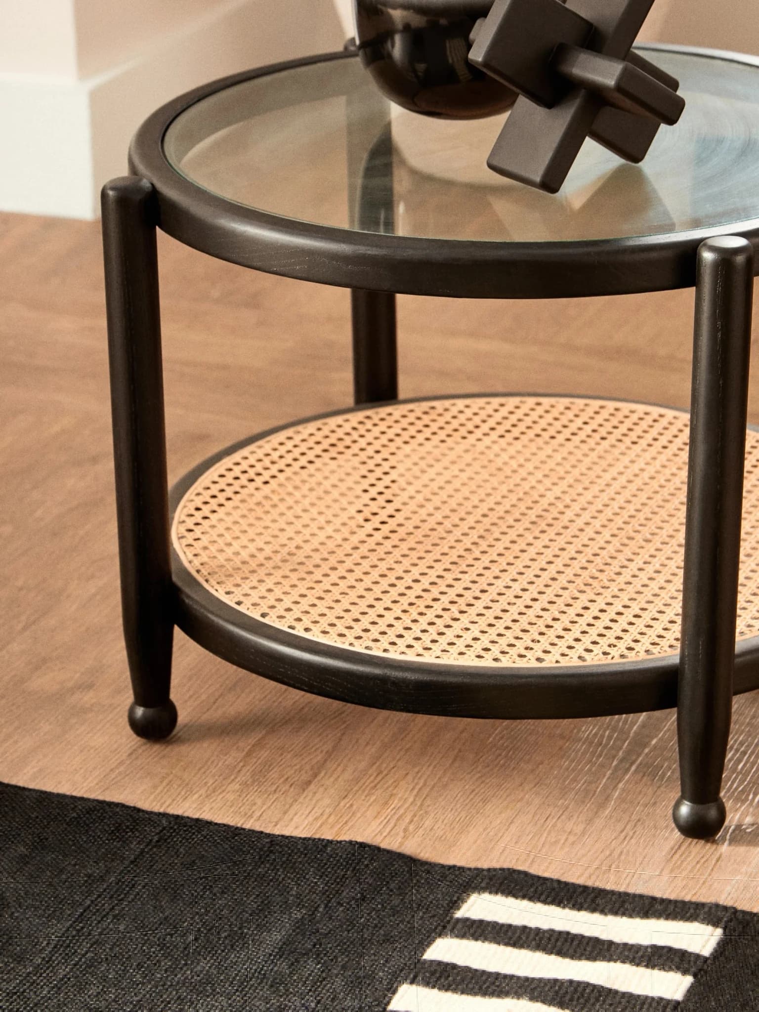 Cebu Rattan and Glass Coffee Table - Tables, photo 4 of 8