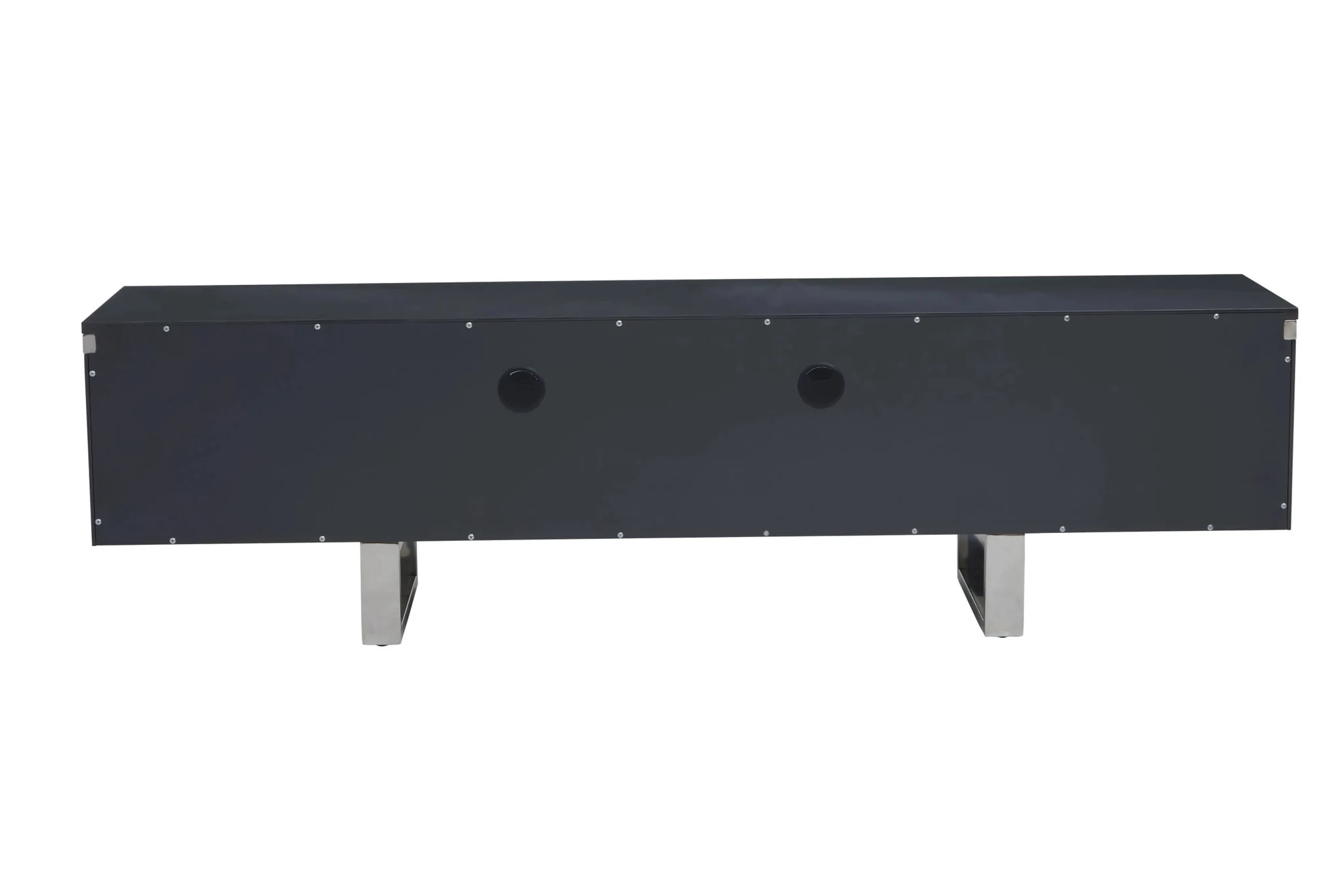 Genoa Grey Gloss Finish Media Unit - Bookcases & shelving, photo 2 of 8