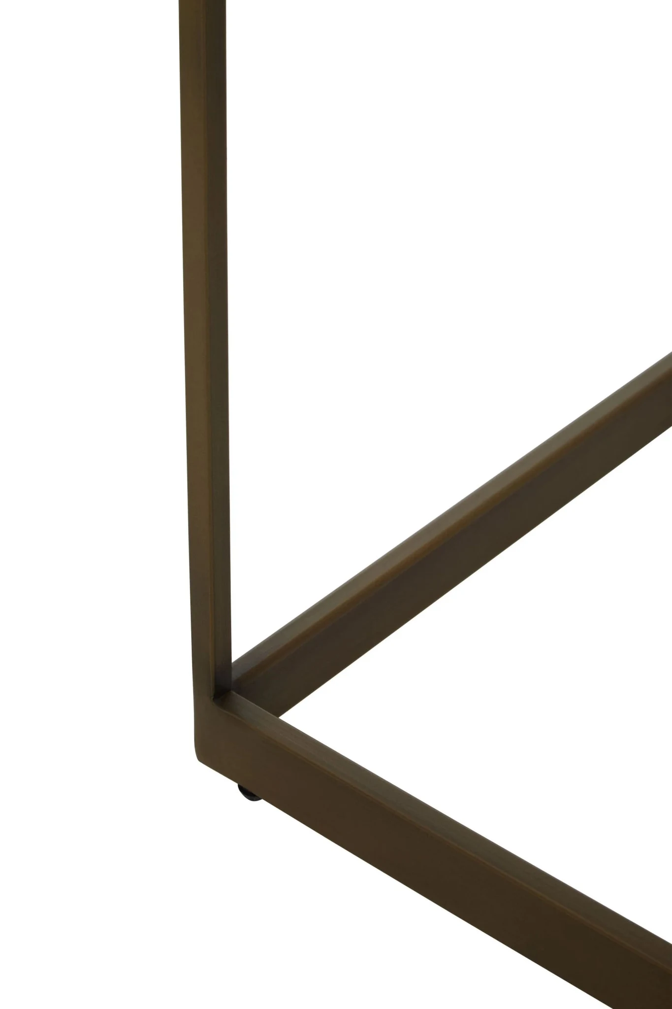 Grenoble Oak Veneer and Brushed Brass Coffee Table - Tables, photo 4 of 7