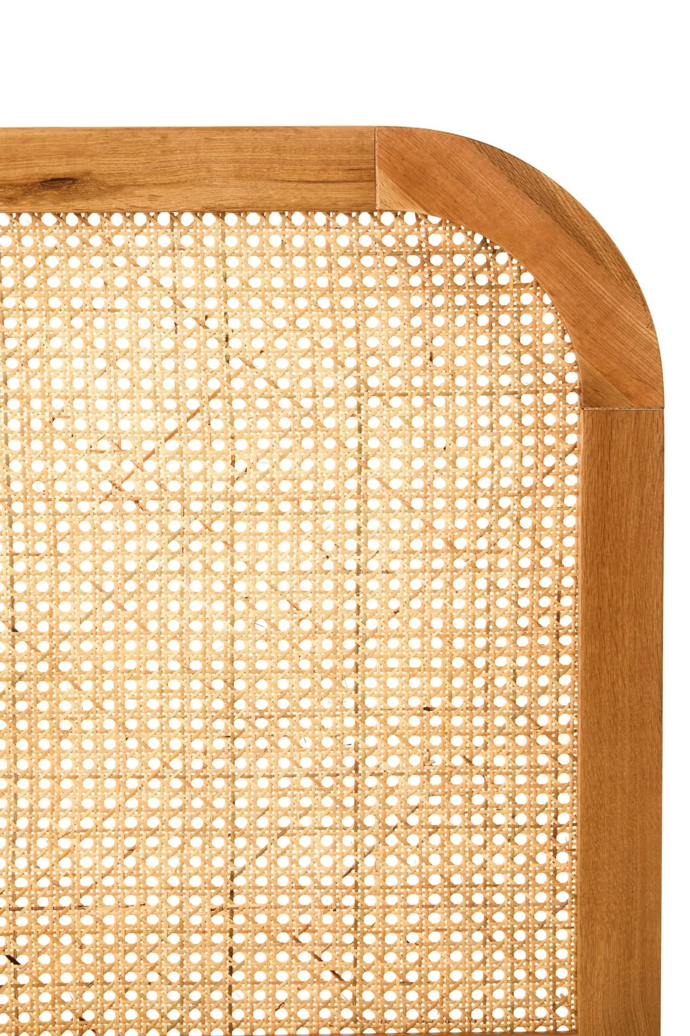Lyon Rattan and Oak Wood Double Bed Headboard - Furniture, photo 8 of 8