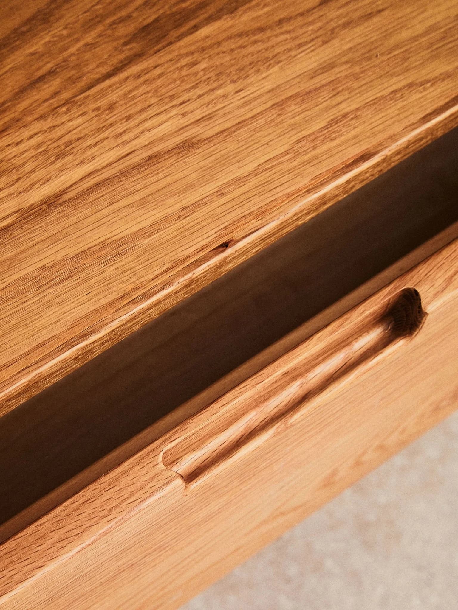 Lyon Rattan and Oak Wood 2 Door Wardrobe - Furniture, photo 5 of 8