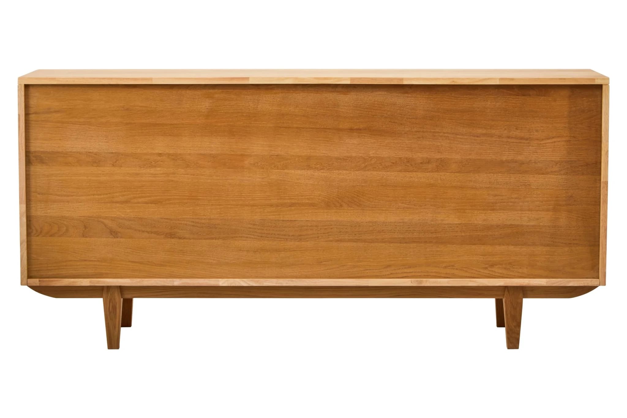 Lyon Rattan and Oak Wood 4 Door Sideboard - Bookcases & shelving, photo 8 of 8