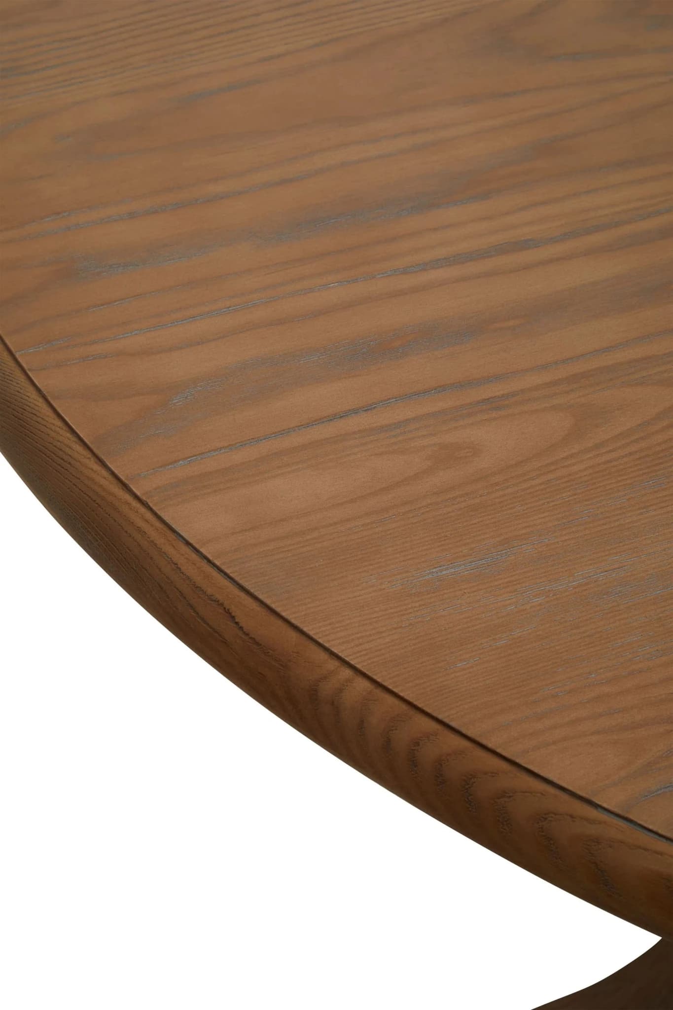 Parkside Dark Oak Wood Round Dining Table - Tables, photo 5 of 6