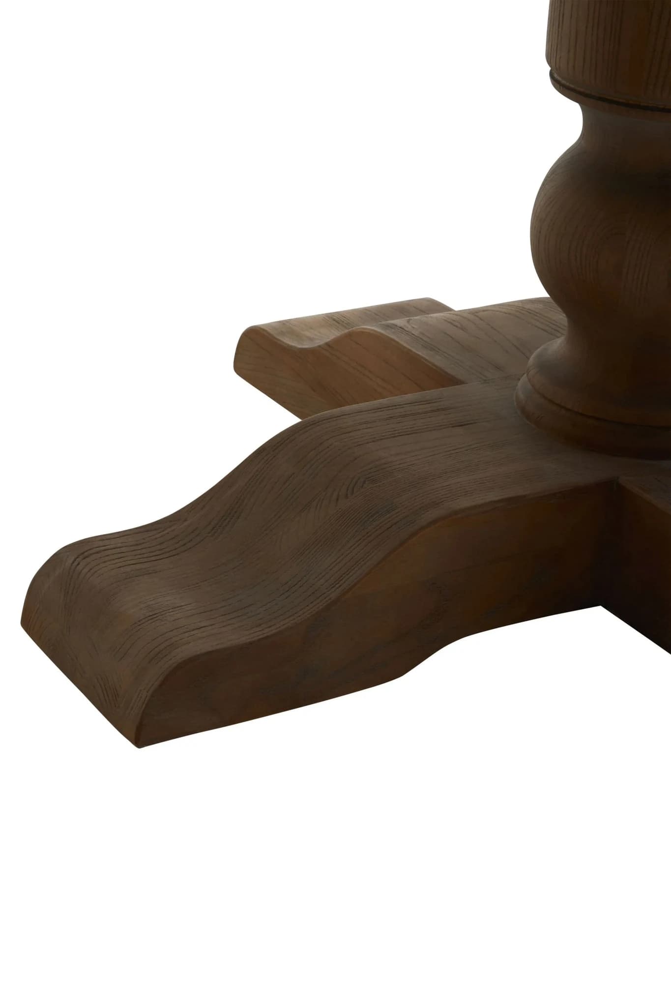 Parkside Dark Oak Wood Round Dining Table - Tables, photo 4 of 6