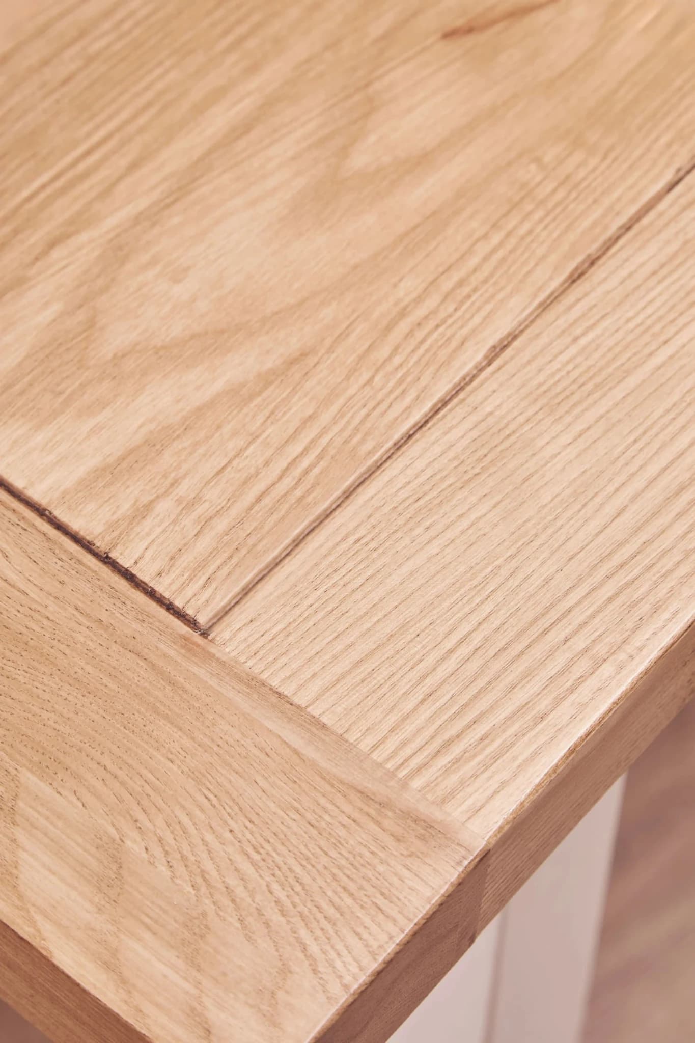 Parkside Natural Oak Wood Top Rectangular Dining Table - Tables, photo 2 of 8