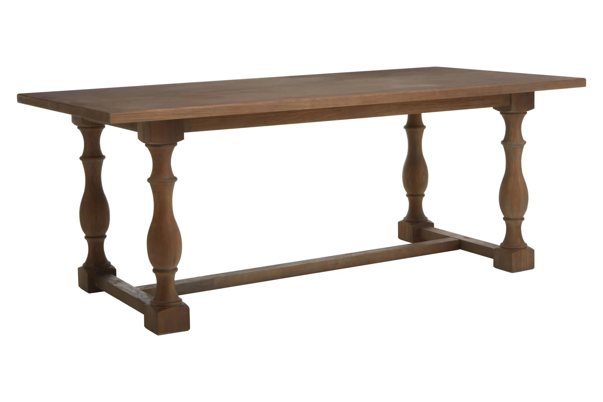 Parkside Oak Wood Rectangular Dining Table - Tables, photo 3 of 7