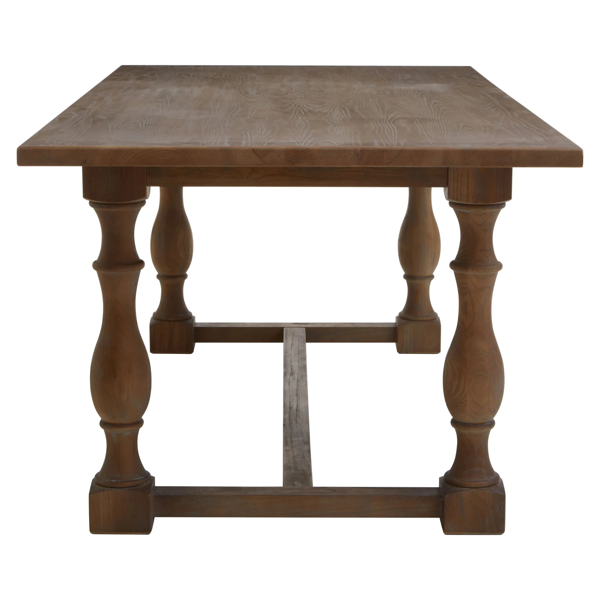 Parkside Oak Wood Rectangular Dining Table - Tables, photo 2 of 7