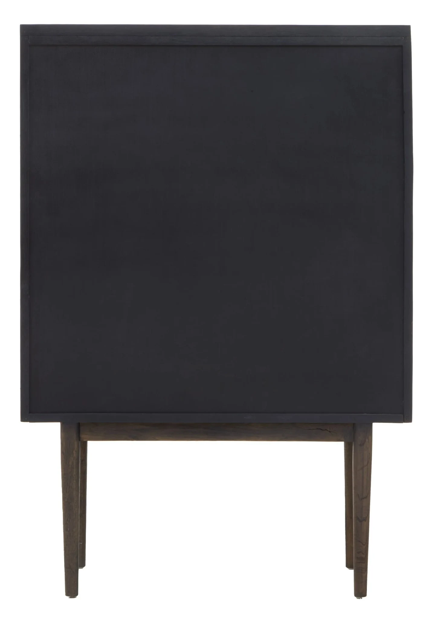 Lucca Recycled Dark Oak Wood Cabinet - Bookcases & shelving, photo 7 of 8