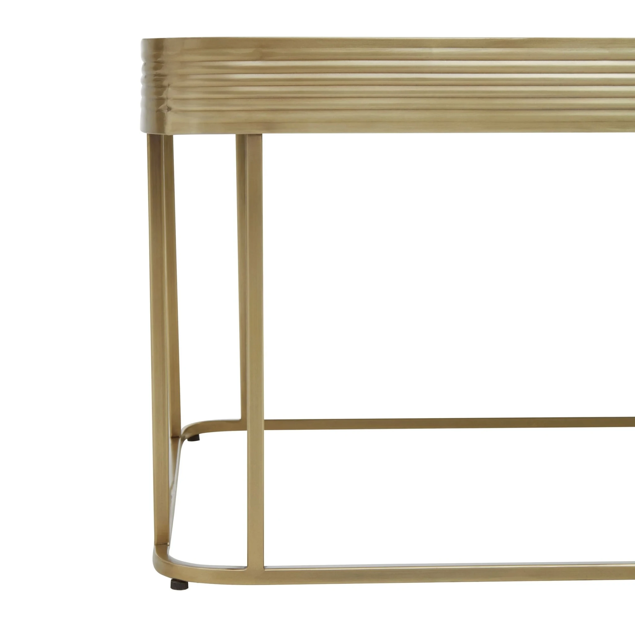 Ella Gold Coffee Table with Mirror Top - Tables, photo 7 of 7