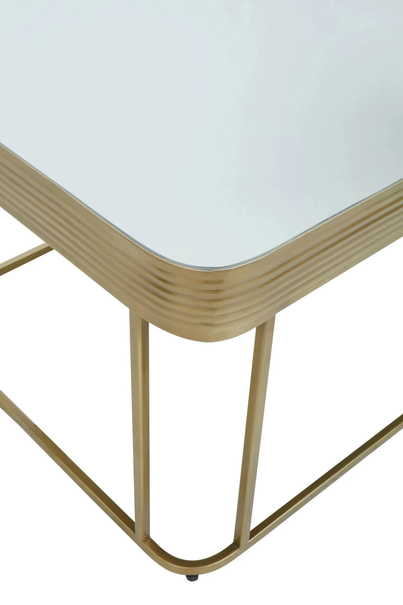 Ella Gold Coffee Table with Mirror Top - Tables, photo 6 of 7