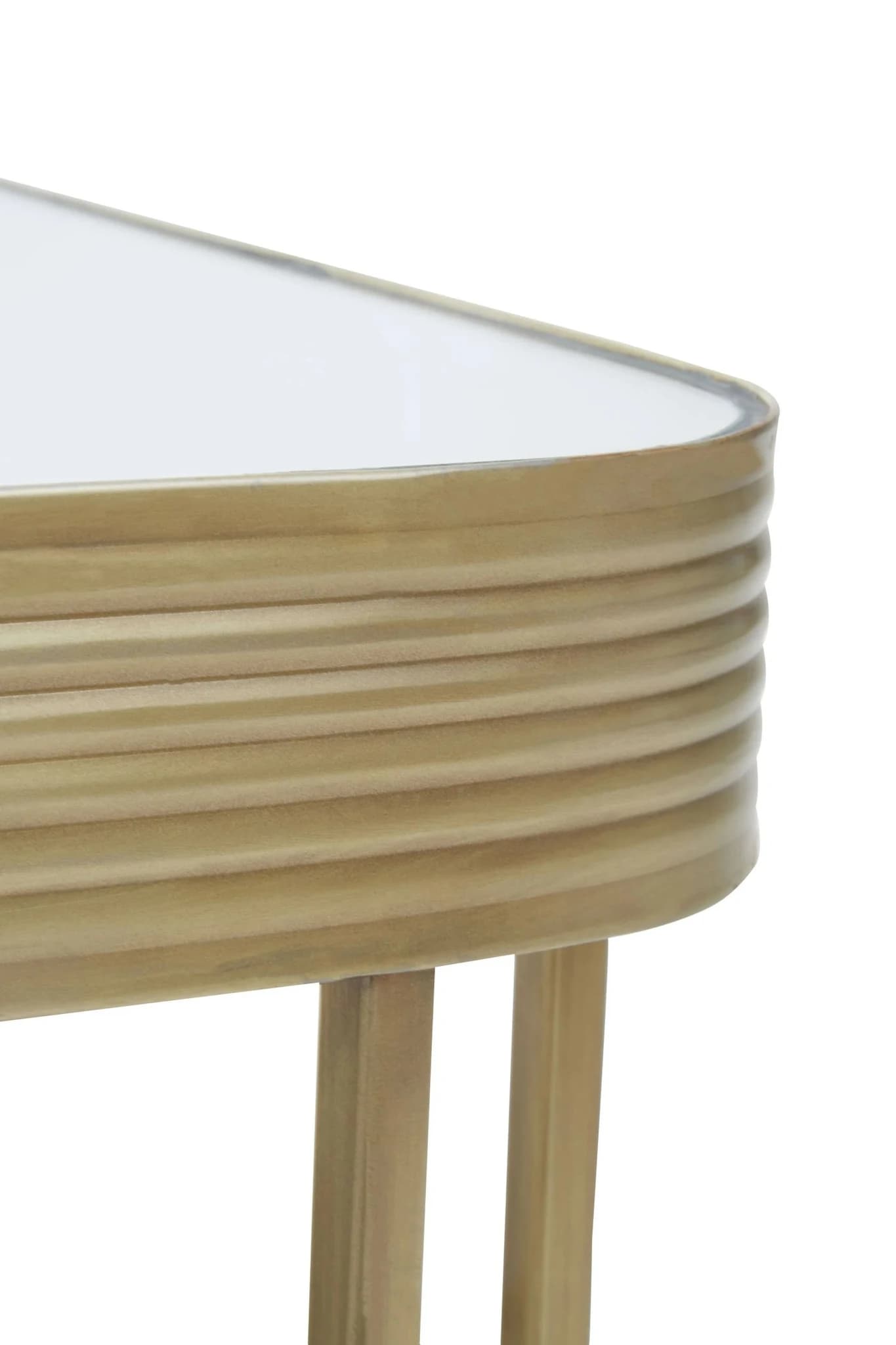 Ella Gold Coffee Table with Mirror Top - Tables, photo 4 of 7