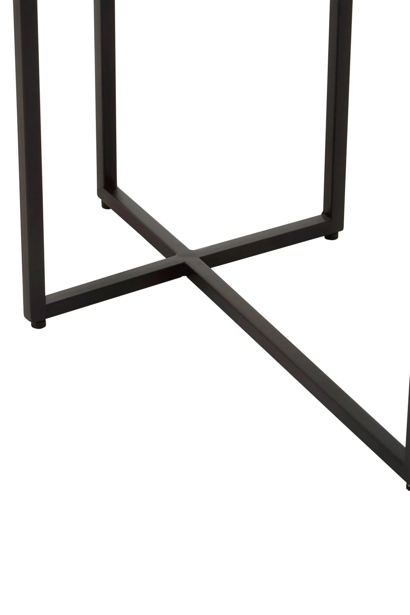 Cercle Smoked Mirror 2 Tier Side Table - Tables, photo 4 of 6