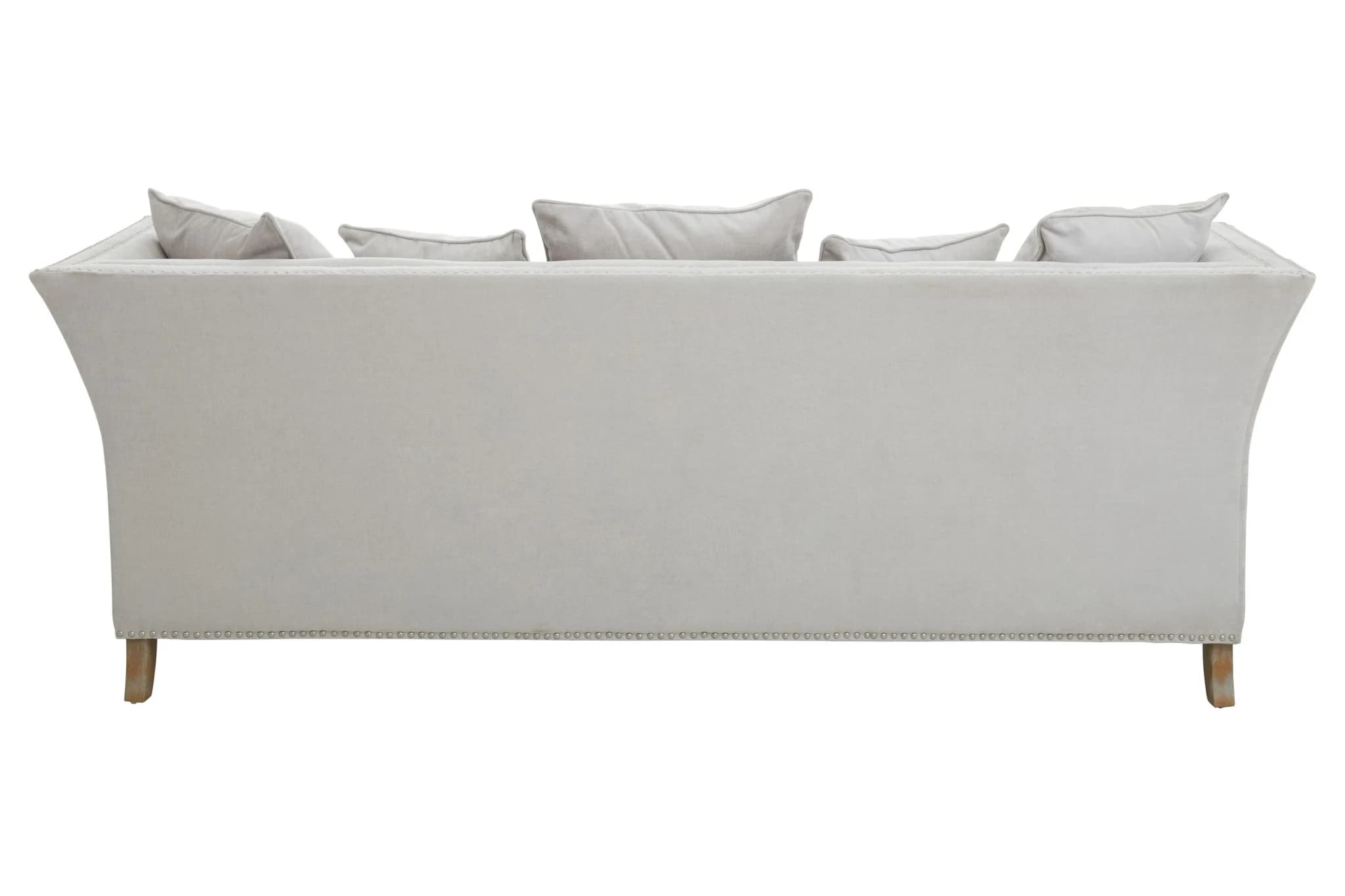 Sutton Three Seat Grey Fabric Sofa - Seating, photo 2 of 8