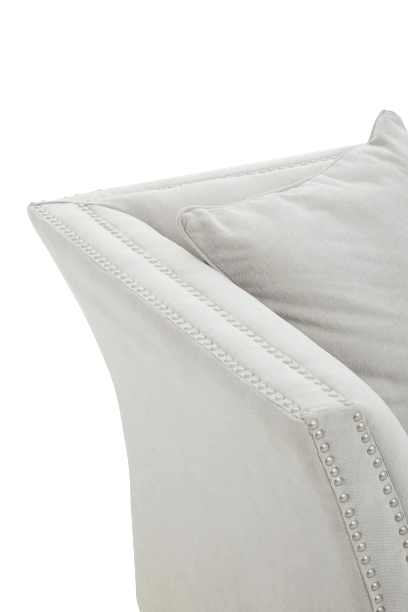 Sutton Two Seat Grey Fabric Sofa - Seating, photo 6 of 7