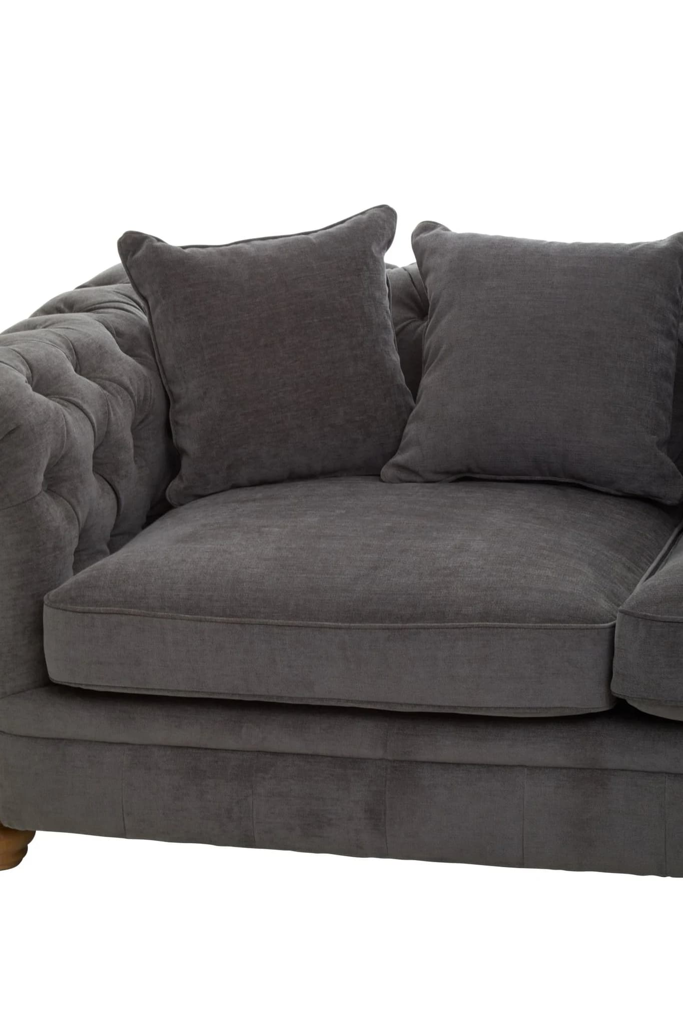 Spencer Grey Fabric 3 Seater Sofa - Seating, photo 7 of 8