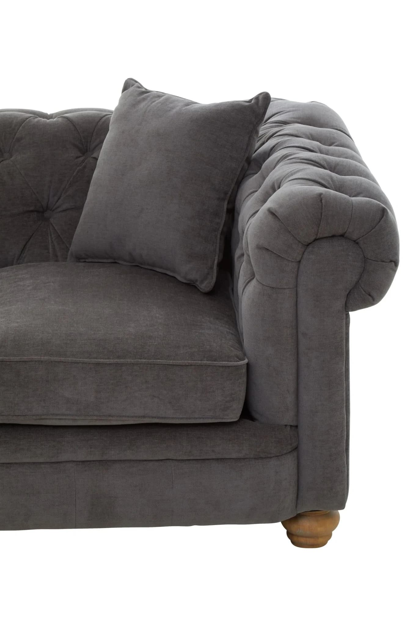 Spencer Grey Fabric 2 Seater Sofa - Seating, photo 7 of 7