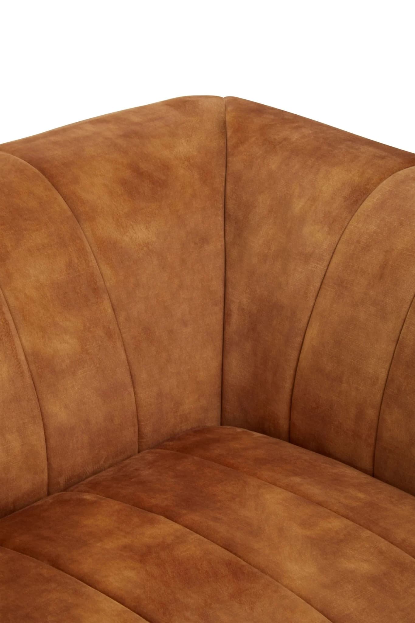Siena Two Seat Gold Velvet Sofa - Seating, photo 5 of 8