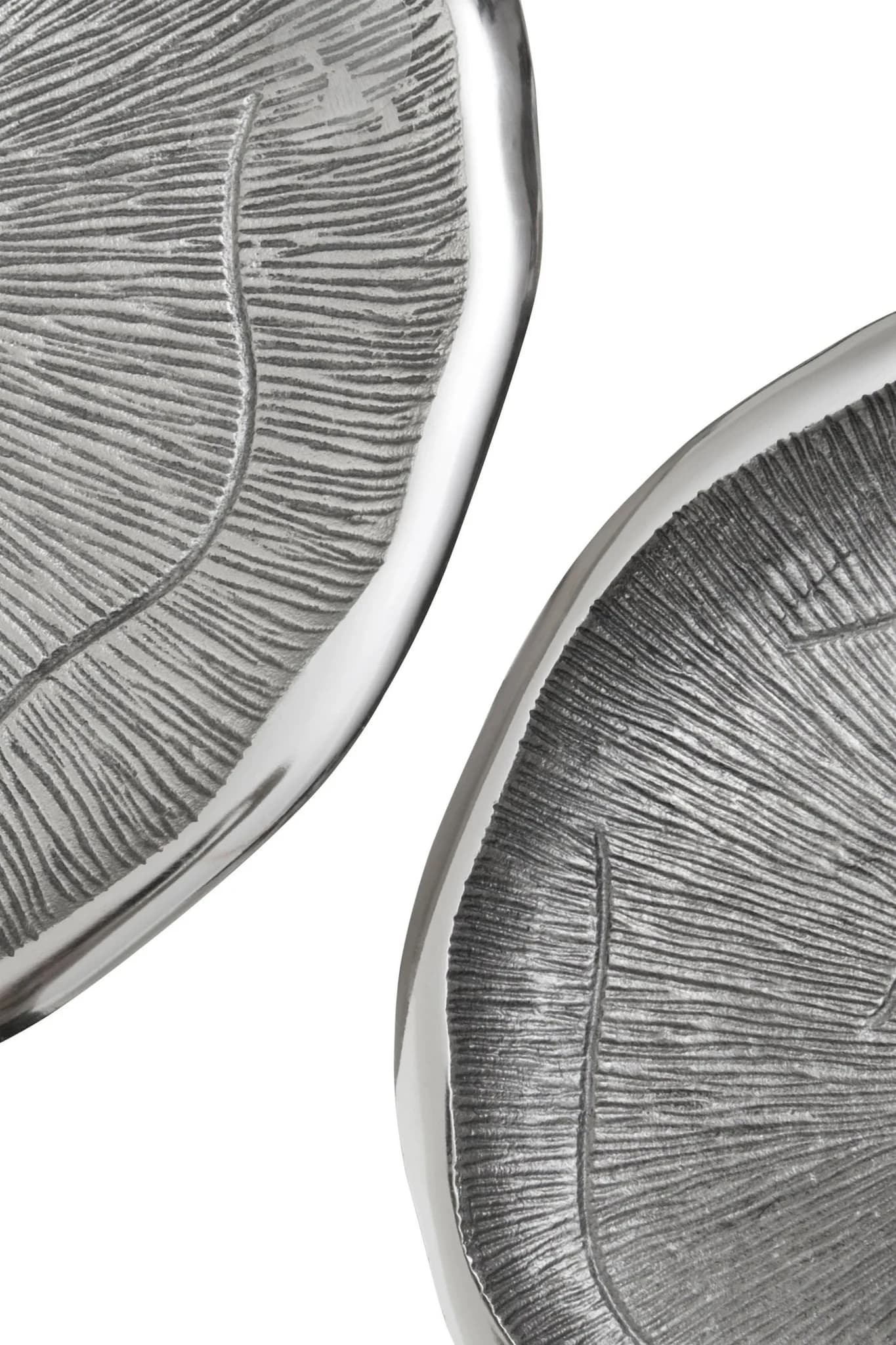 Silva Silver Oak Effect Top Set of 2 Side Tables - Tables, photo 6 of 8