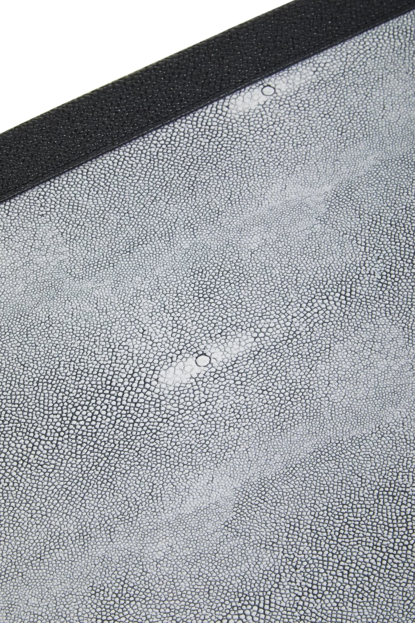 Cadiz Grey Shagreen Effect Coffee Table with 2 Drawers - Tables, photo 6 of 8