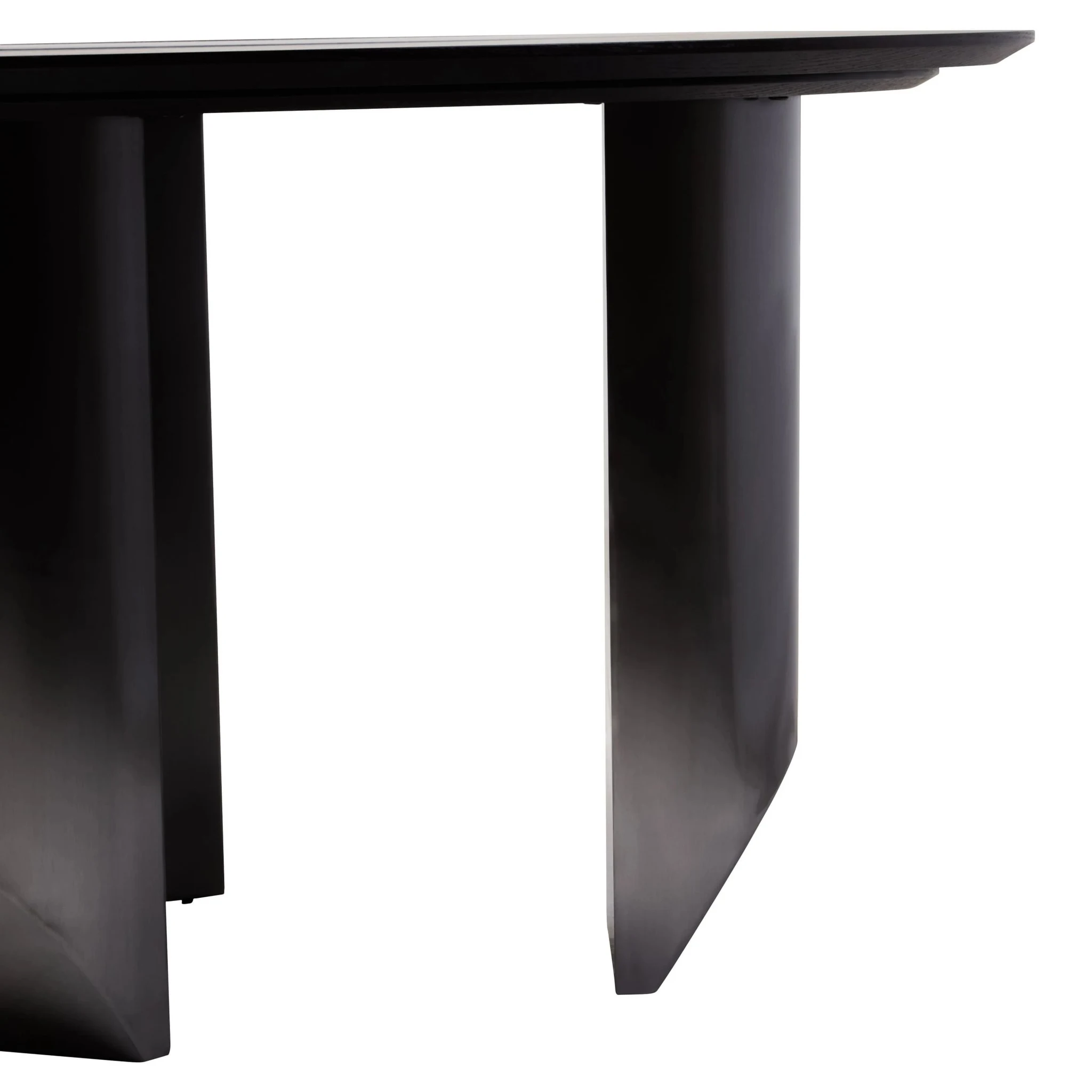 Imperia Wood Veneer Round Dining Table with Ceramic Lazy Susan - Tables, photo 6 of 6