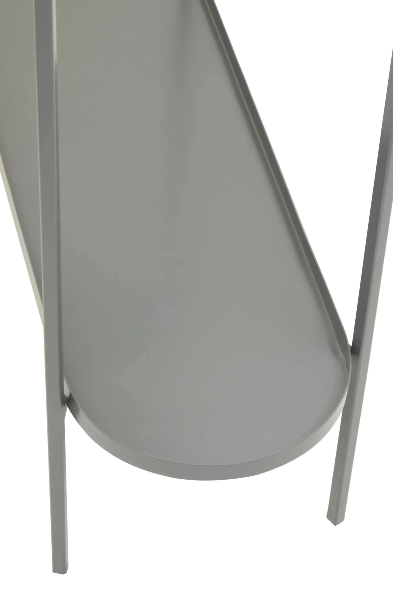 Kobra Grey and Gold Finish 2 Tier Console Table - Tables, photo 7 of 8