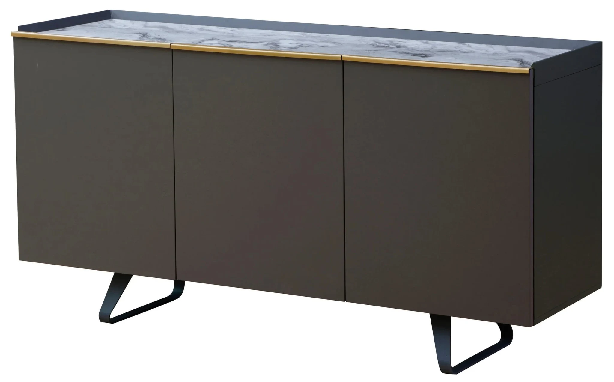 Spezia Grey Marble Top Sideboard - Bookcases & shelving, photo 2 of 2