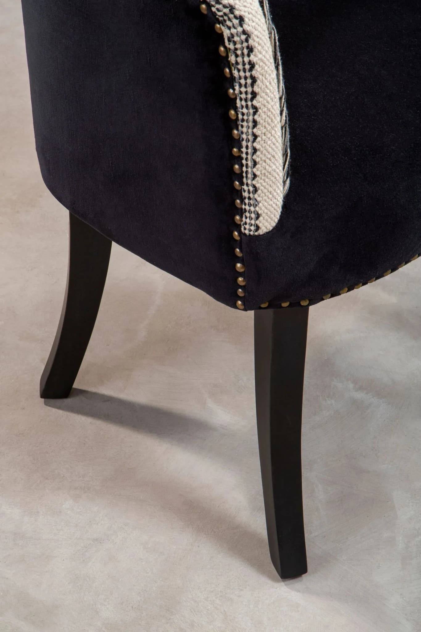 Cefena Black and White Chair - Seating, photo 4 of 8