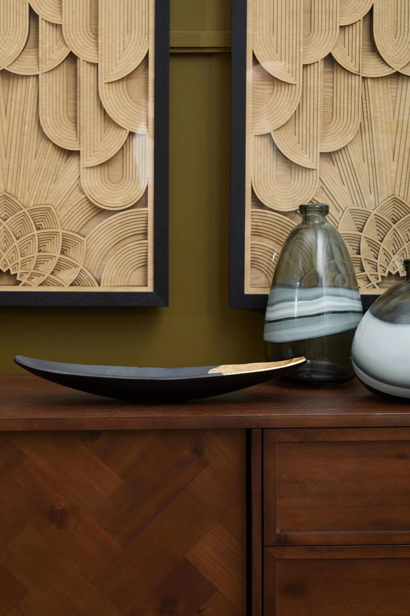 Brando Acacia Wood Effect Sideboard - Bookcases & shelving, photo 3 of 8