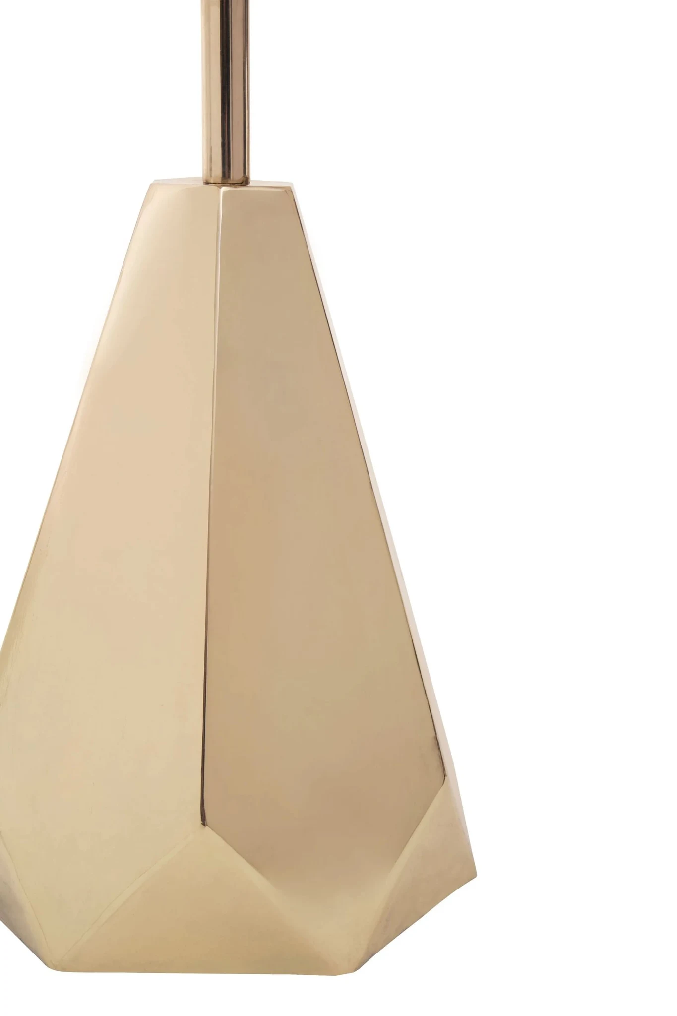 Amira Shiny Gold Side Table - Tables, photo 5 of 5