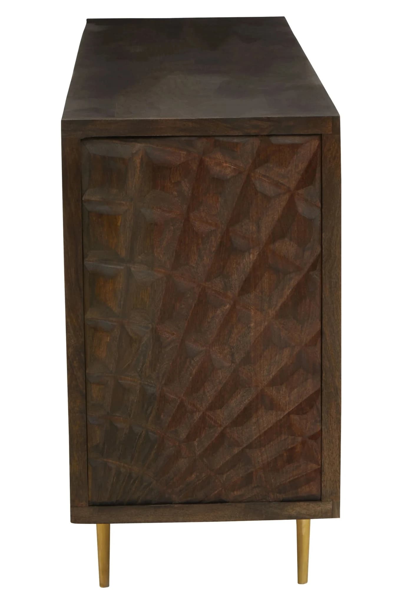 Sipari 4 Door Mango Wood Sideboard - Bookcases & shelving, photo 8 of 8