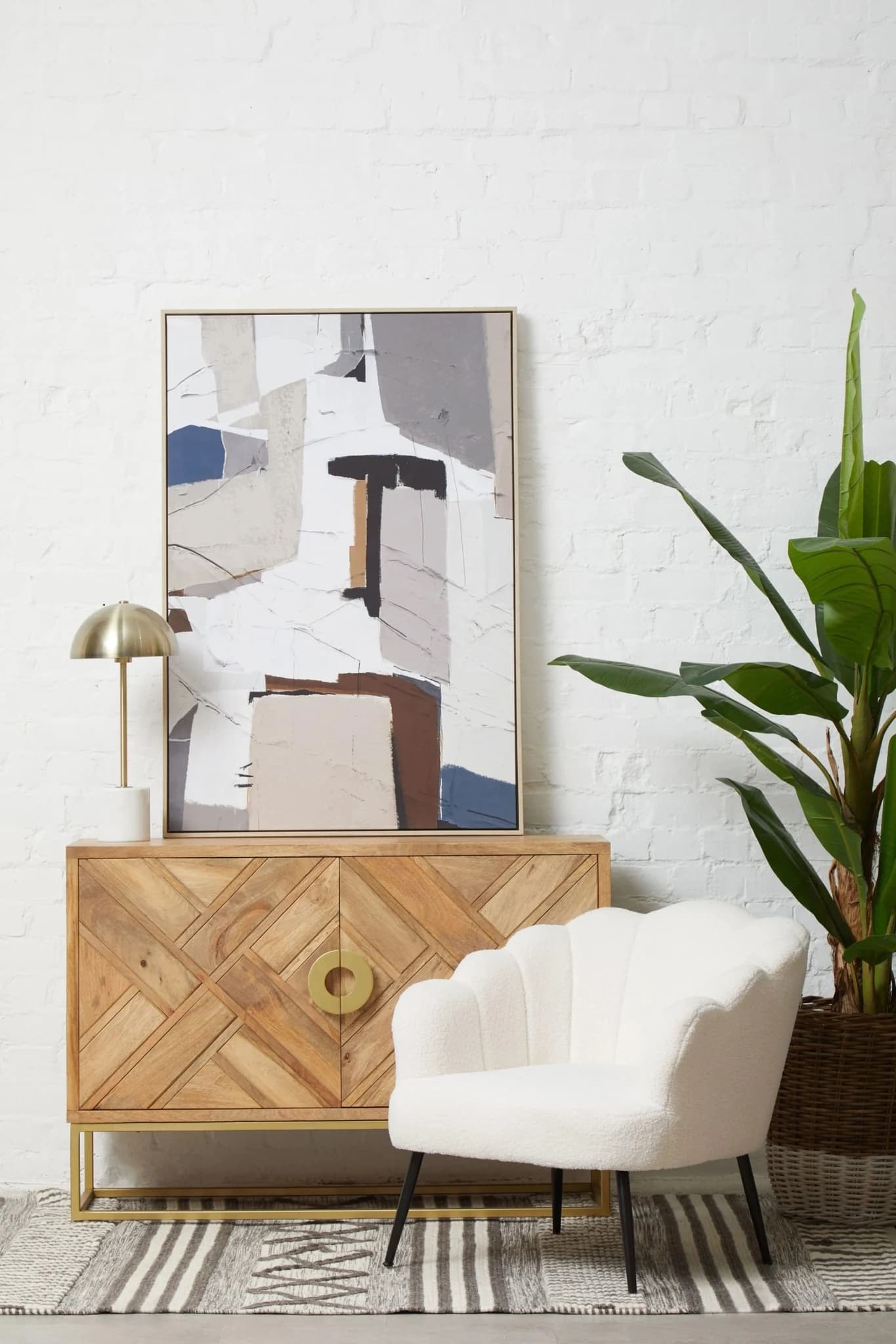 Sedea Mango Wood 2 Door Sideboard - Bookcases & shelving, photo 4 of 8